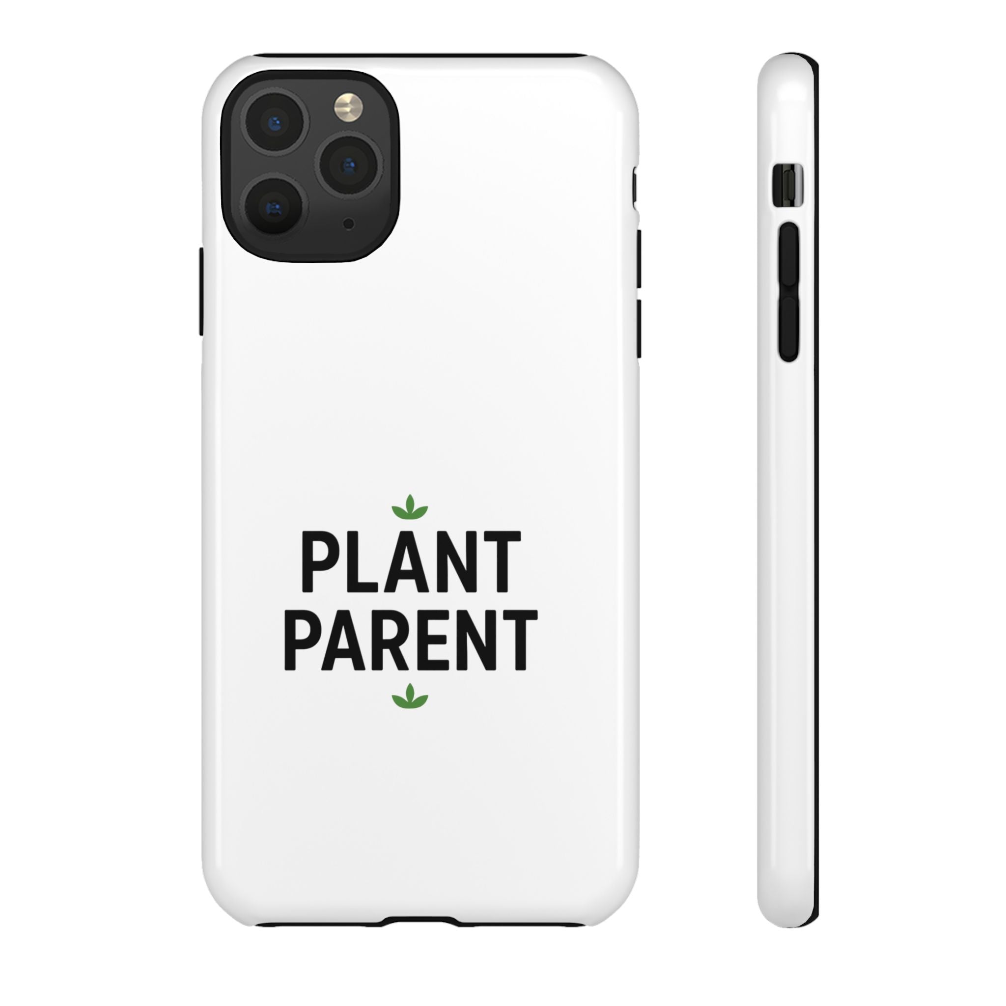 Plant Parent Tough Phone Case – Minimalist Plant Lover Protective Cover