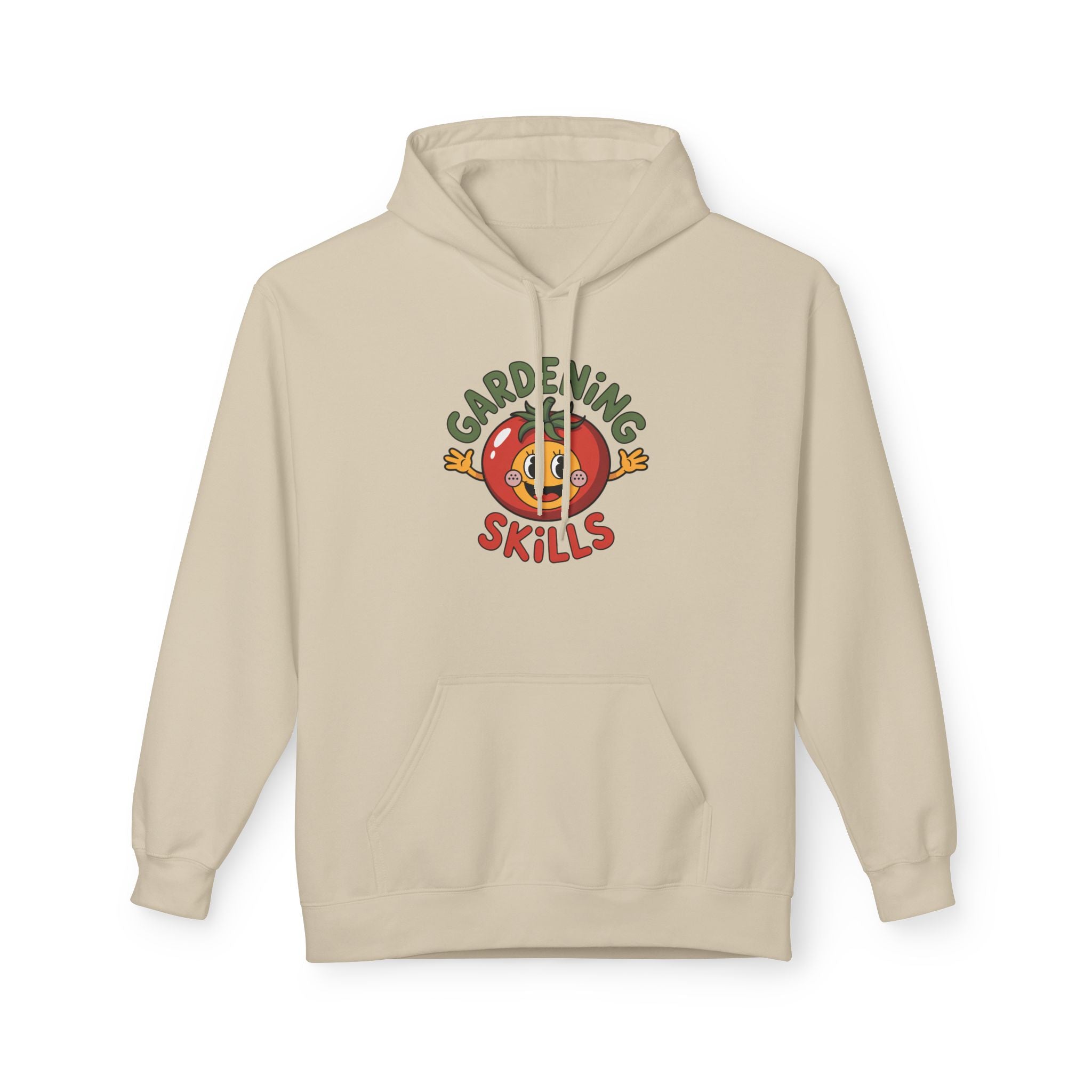 Gardening Skills Hoodie — Cute Tomato Illustration Gardeners Gift