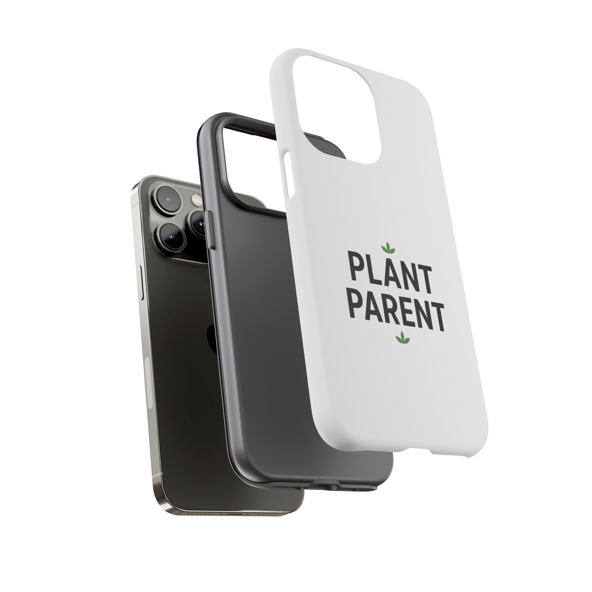 Plant Parent Tough Phone Case – Minimalist Plant Lover Protective Cover