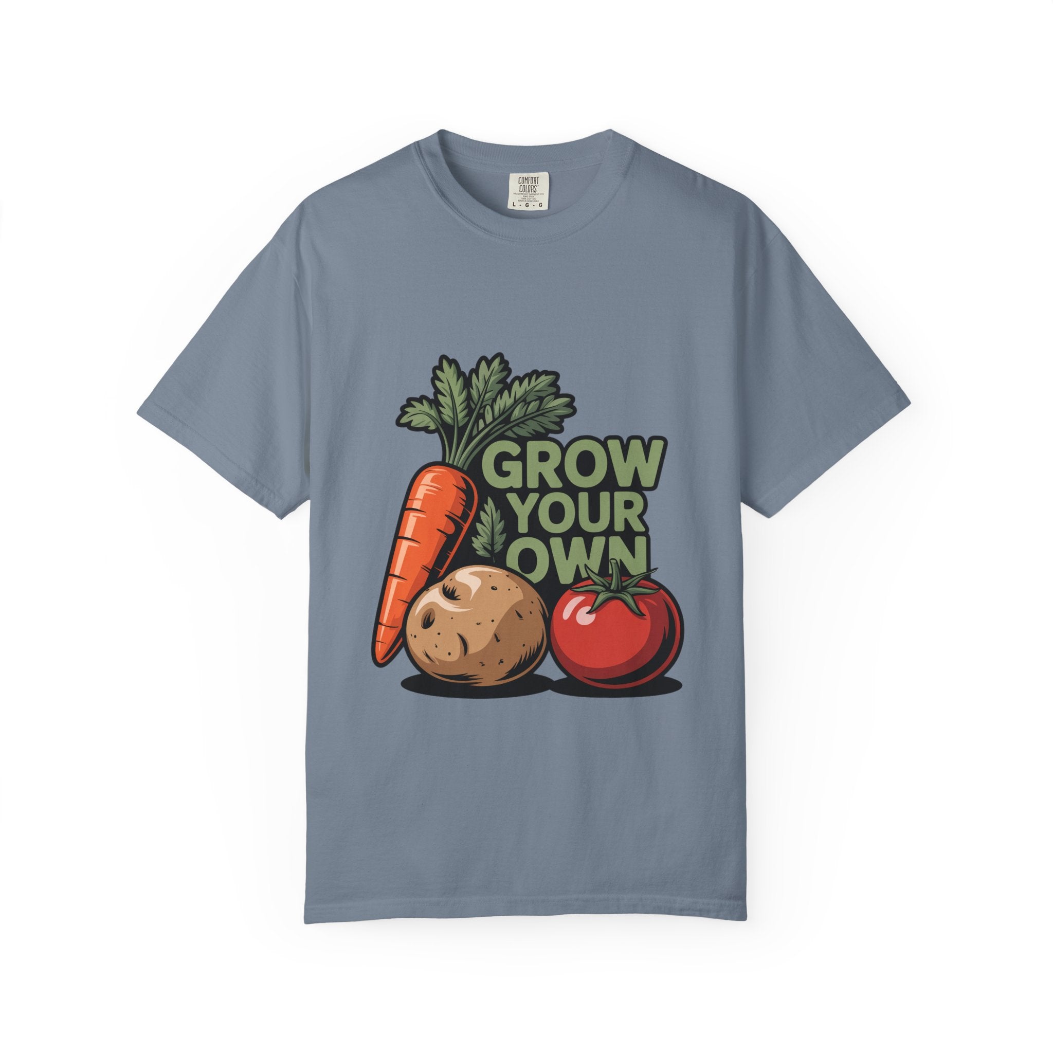 Grow Your Own T-Shirt — Gardening Veggies Graphic Tee
