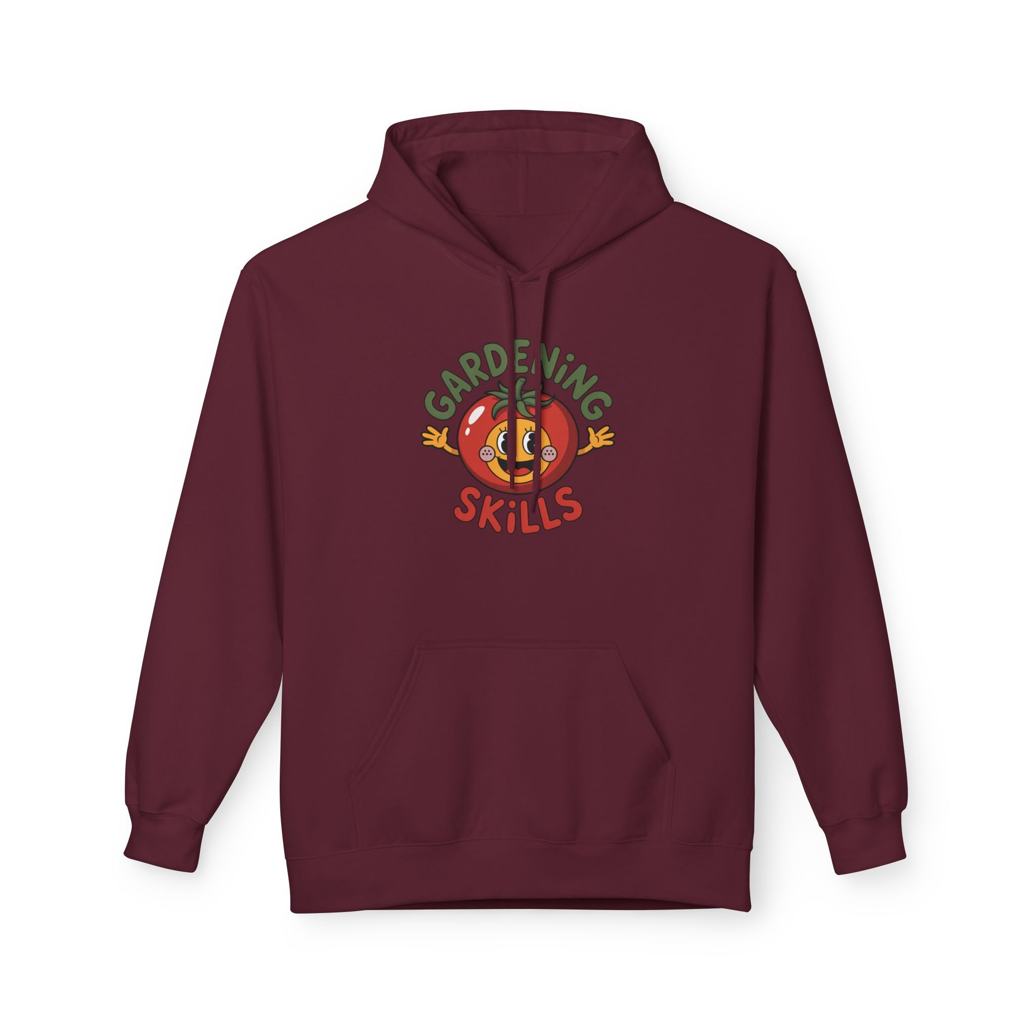 Gardening Skills Hoodie — Cute Tomato Illustration Gardeners Gift