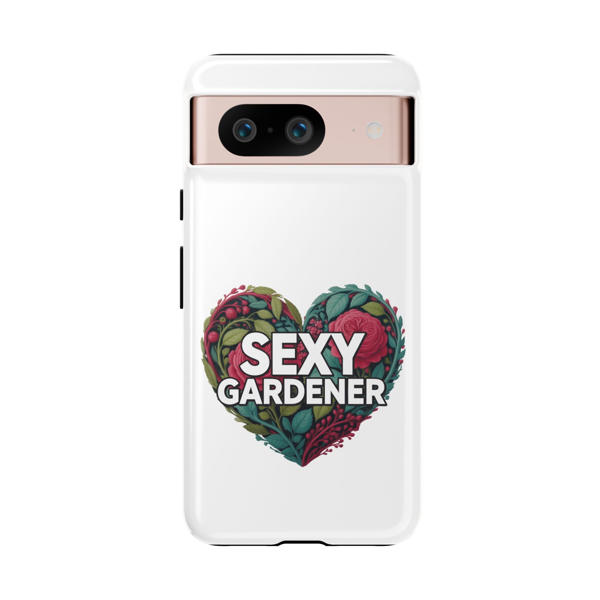 Sexy Gardener Phone Case — Floral Heart Garden Lover Tough Case