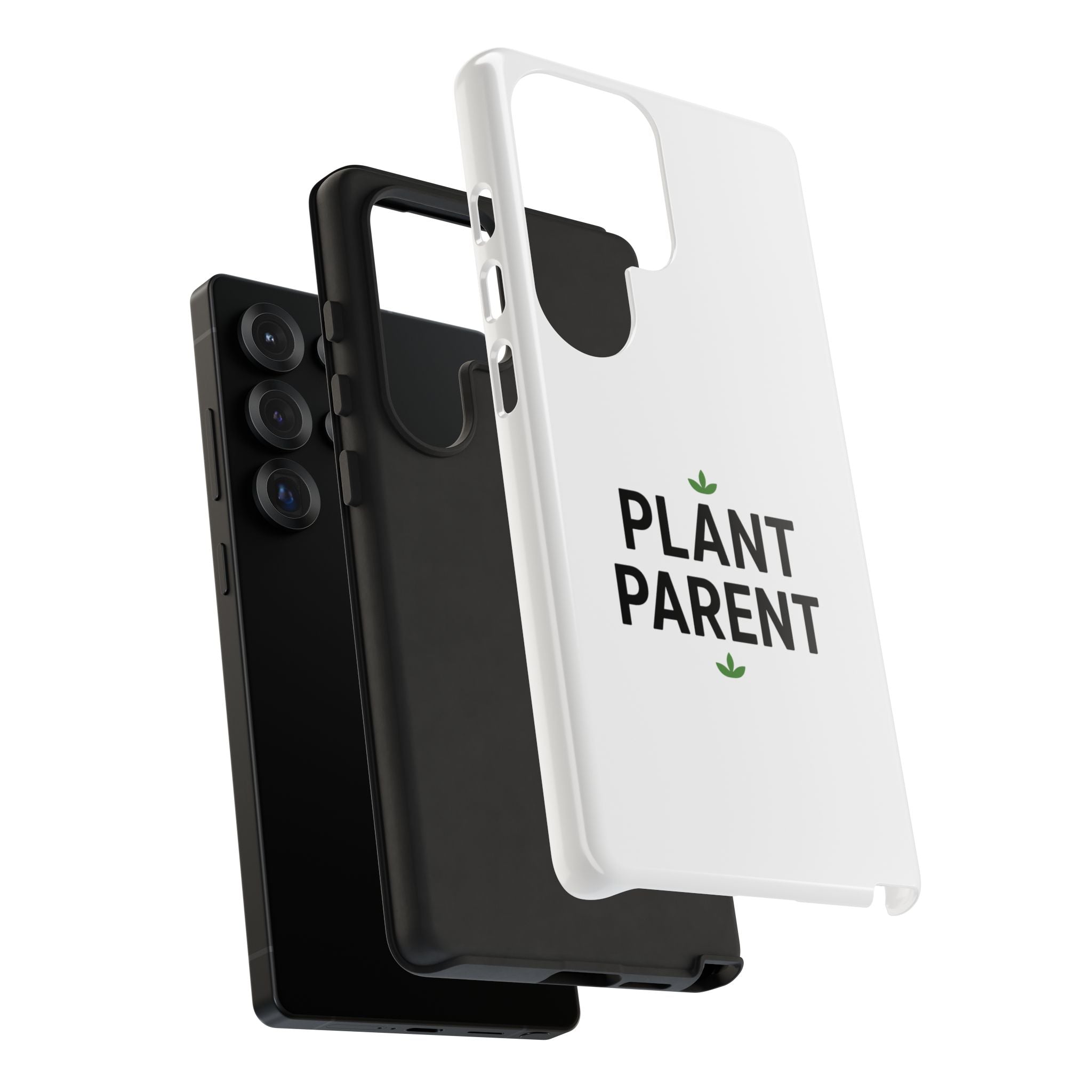 Plant Parent Tough Phone Case – Minimalist Plant Lover Protective Cover