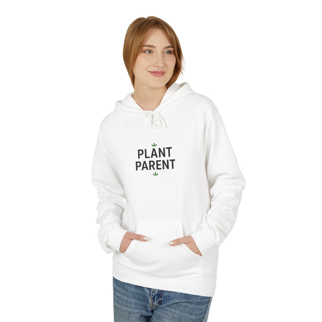 Plant Parent Hoodie — Minimal Botanical Graphic Pullover
