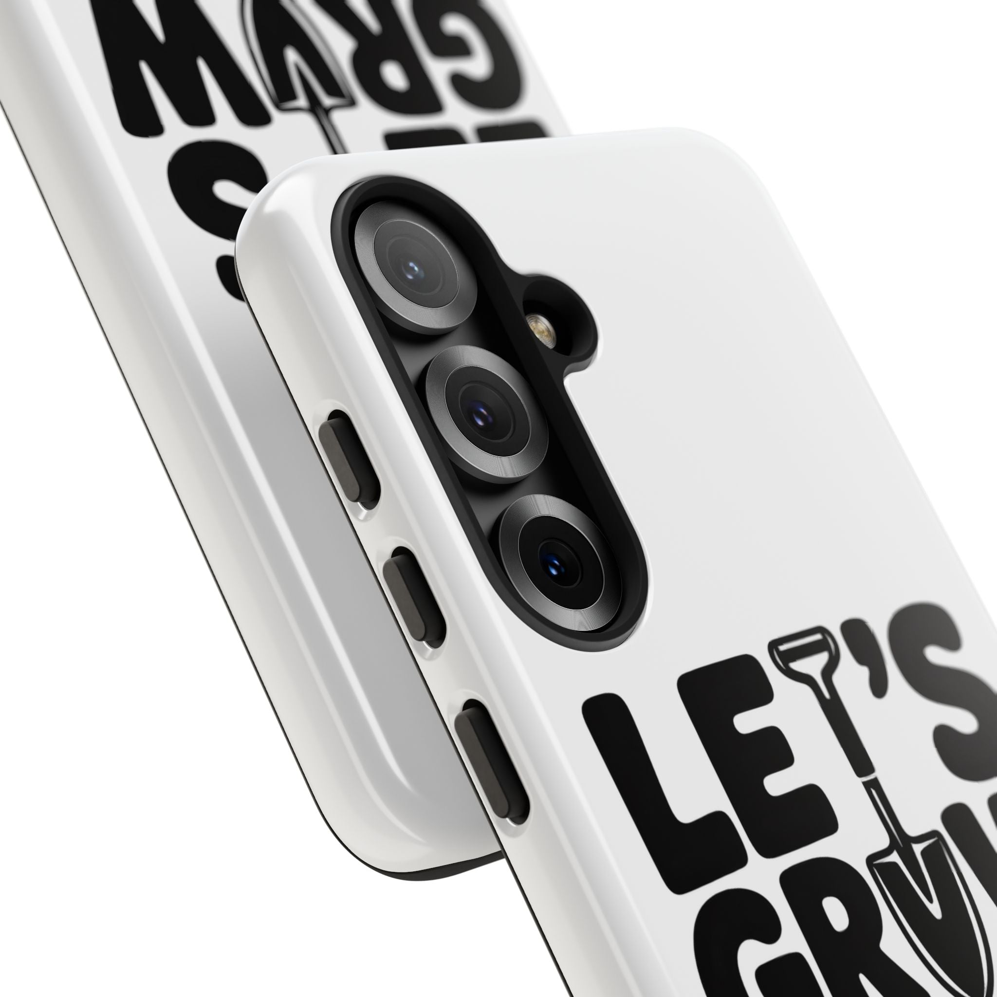 Phone Case - "Let's Grow Stuff" Gardening Shovel Design
