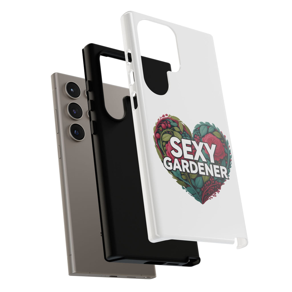 Sexy Gardener Phone Case — Floral Heart Garden Lover Tough Case