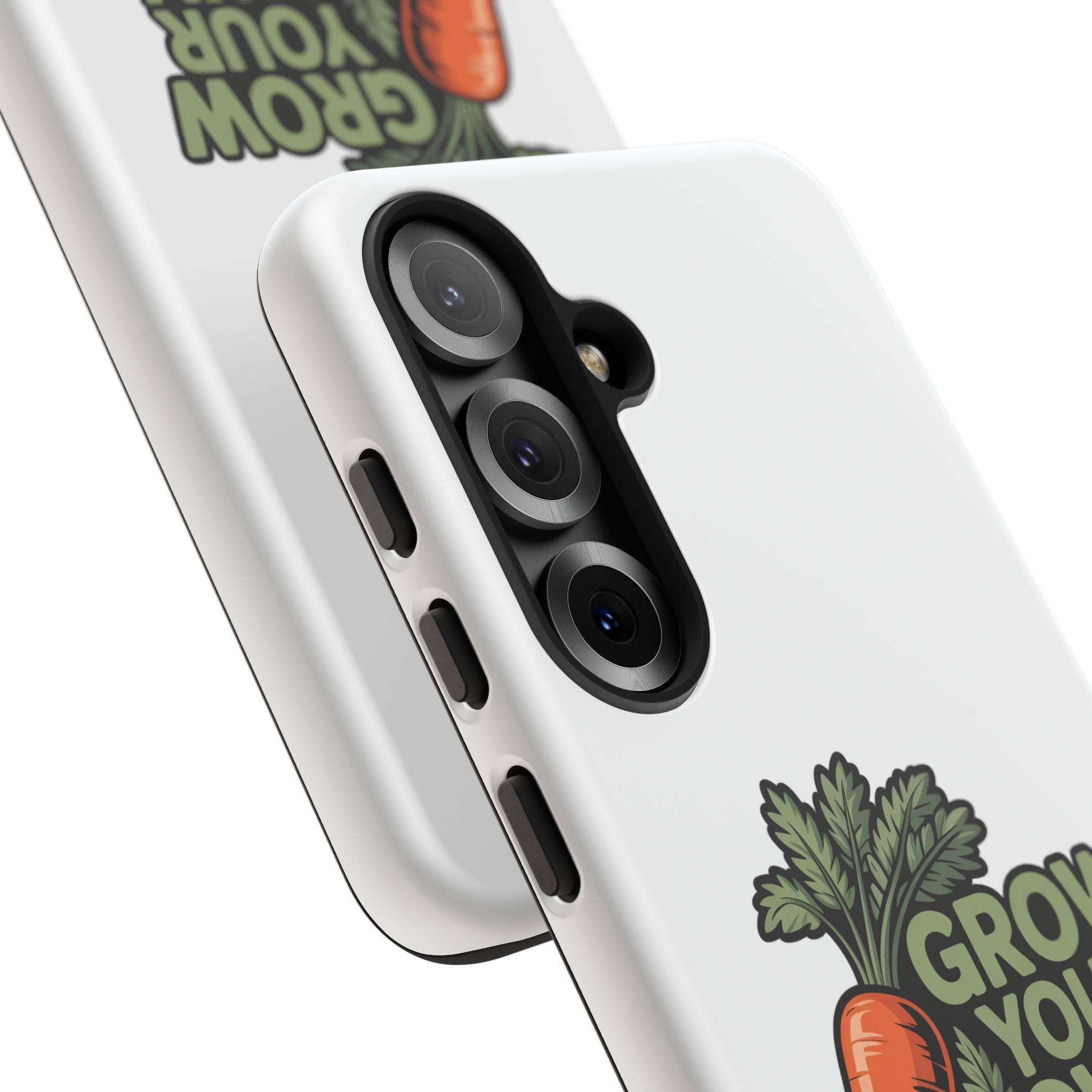 Grow Your Own Vegetables Phone Case — Gardening Carrot Potato Tomato Design