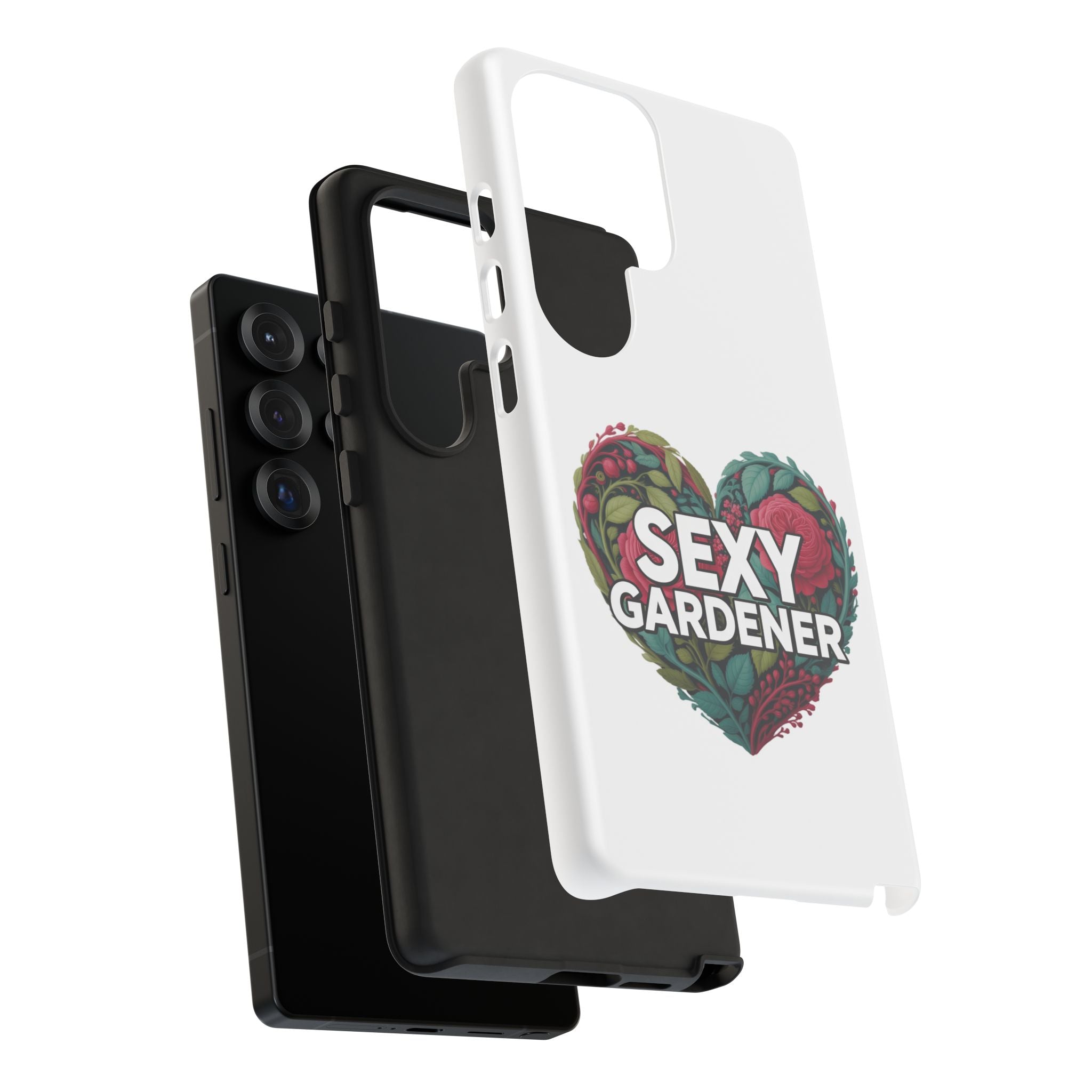 Sexy Gardener Phone Case — Floral Heart Garden Lover Tough Case