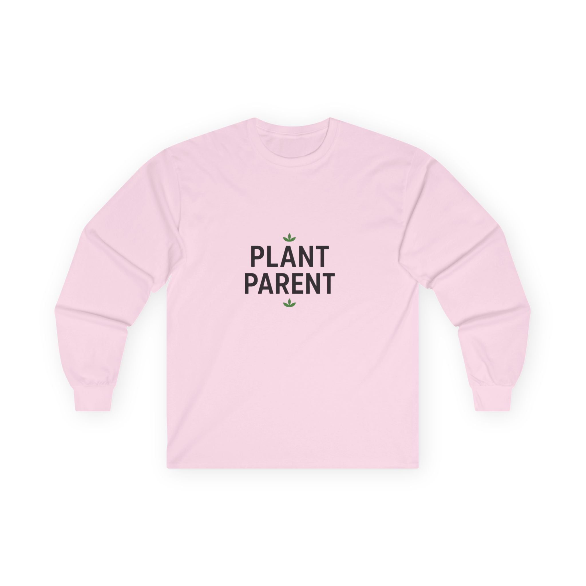 Plant Parent Long Sleeve Tee — Cute Minimalist Plant Lover Shirt
