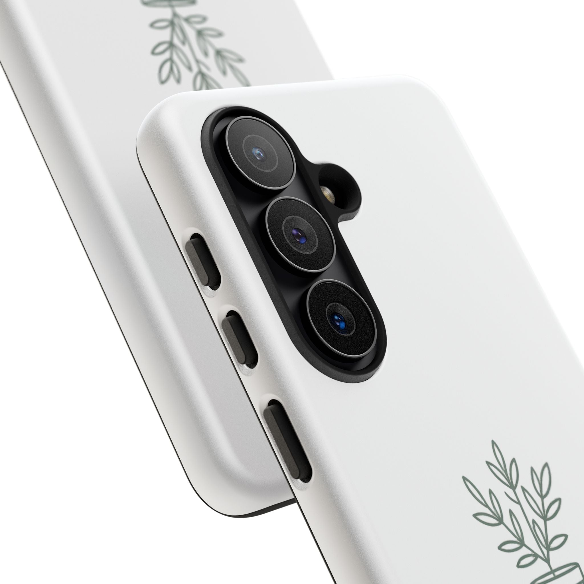 Phone Case — 'gardening addict' Minimal Plant Design