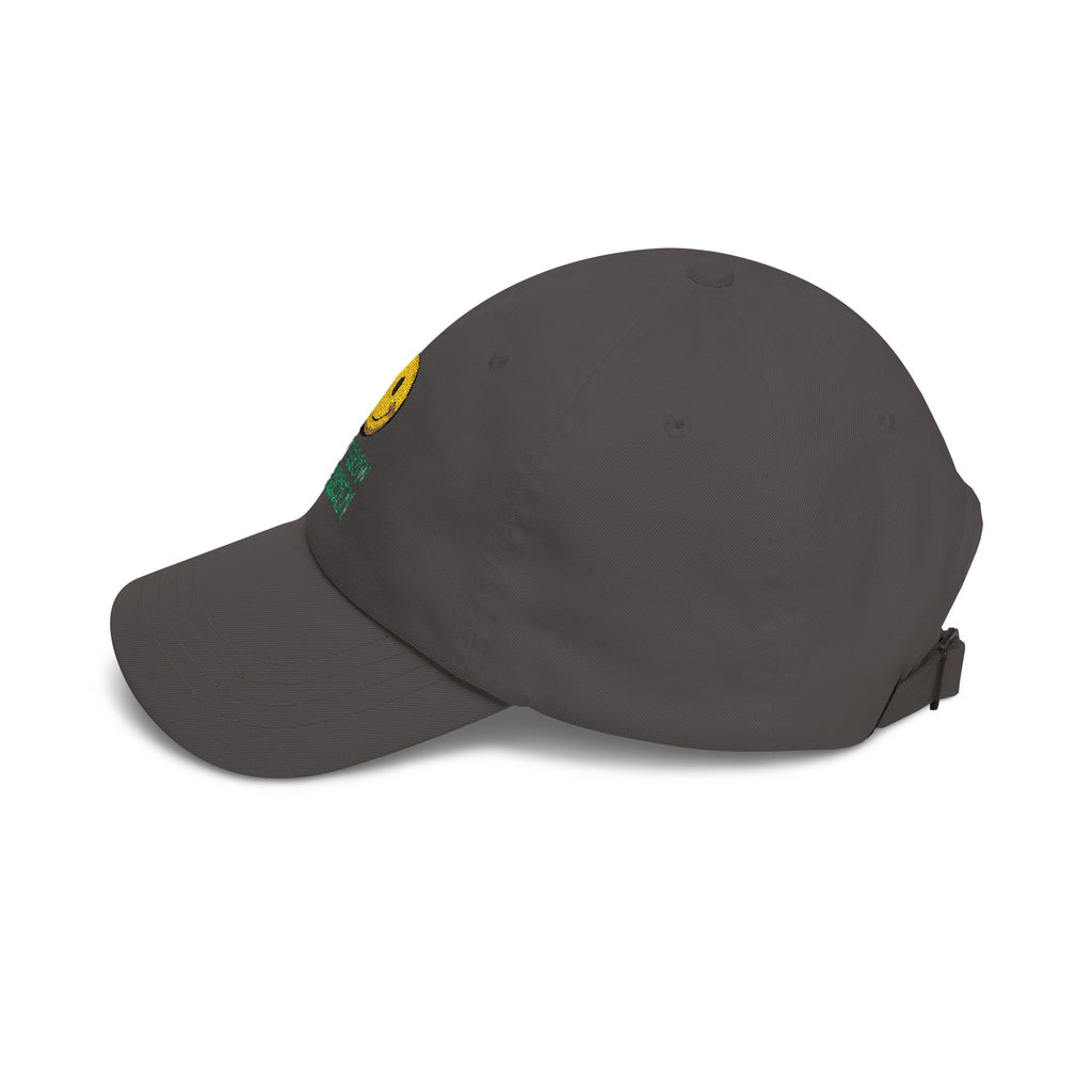 Dad Cap - 'Let’s Grow a Garden' Smiley Embroidered Hat