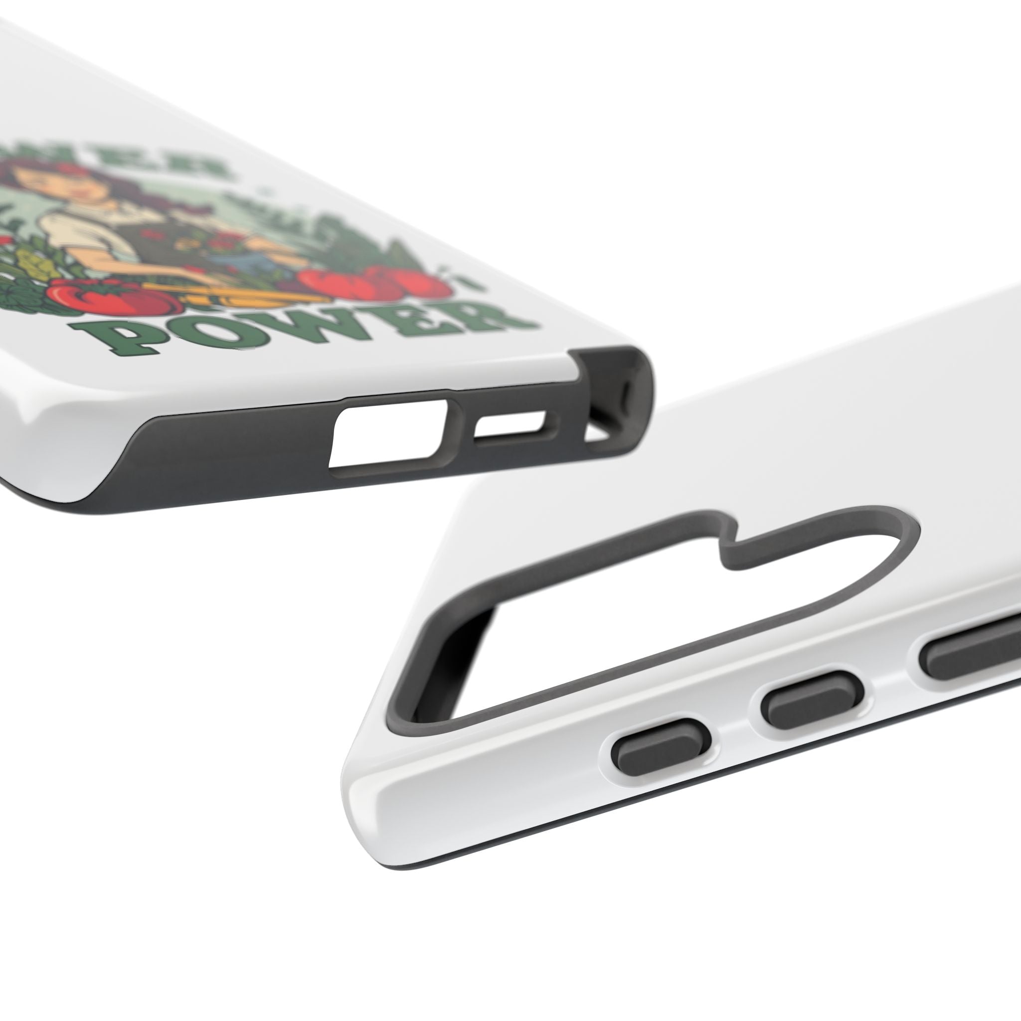 Phone Case - 'Flower Power' Retro Gardener Floral Protective Case