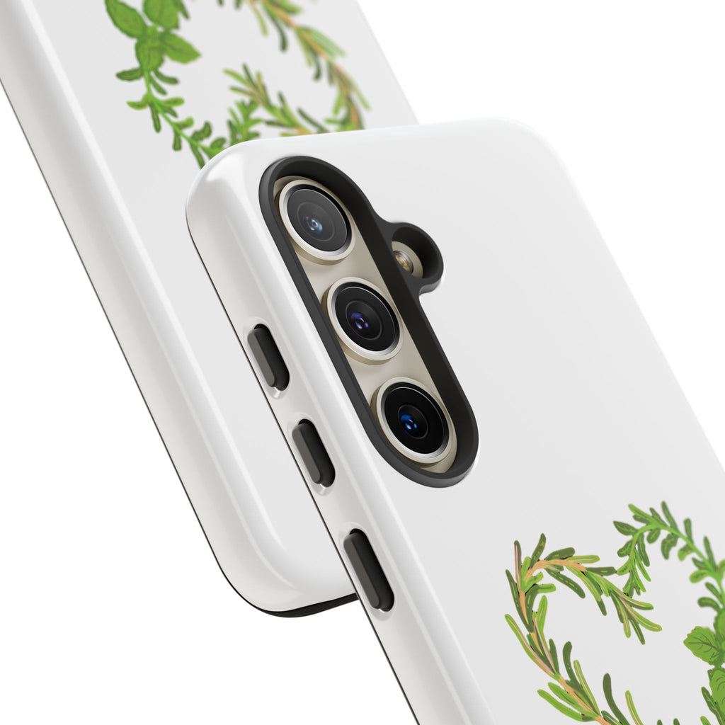 Herb Heart Phone Case - "Love Herbs" Botanical iPhone Cover