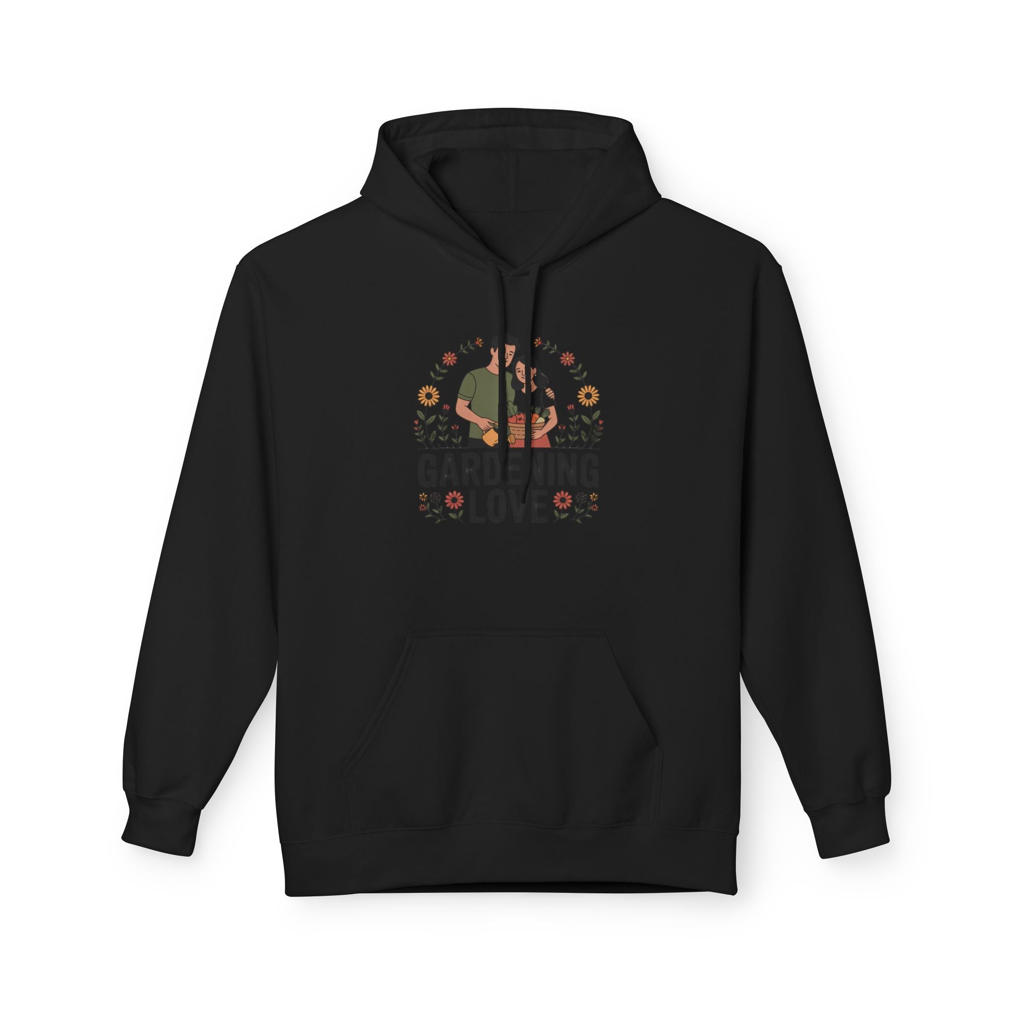 Gardening Love Hoodie — Floral Gardener Sweatshirt for Plant Lovers