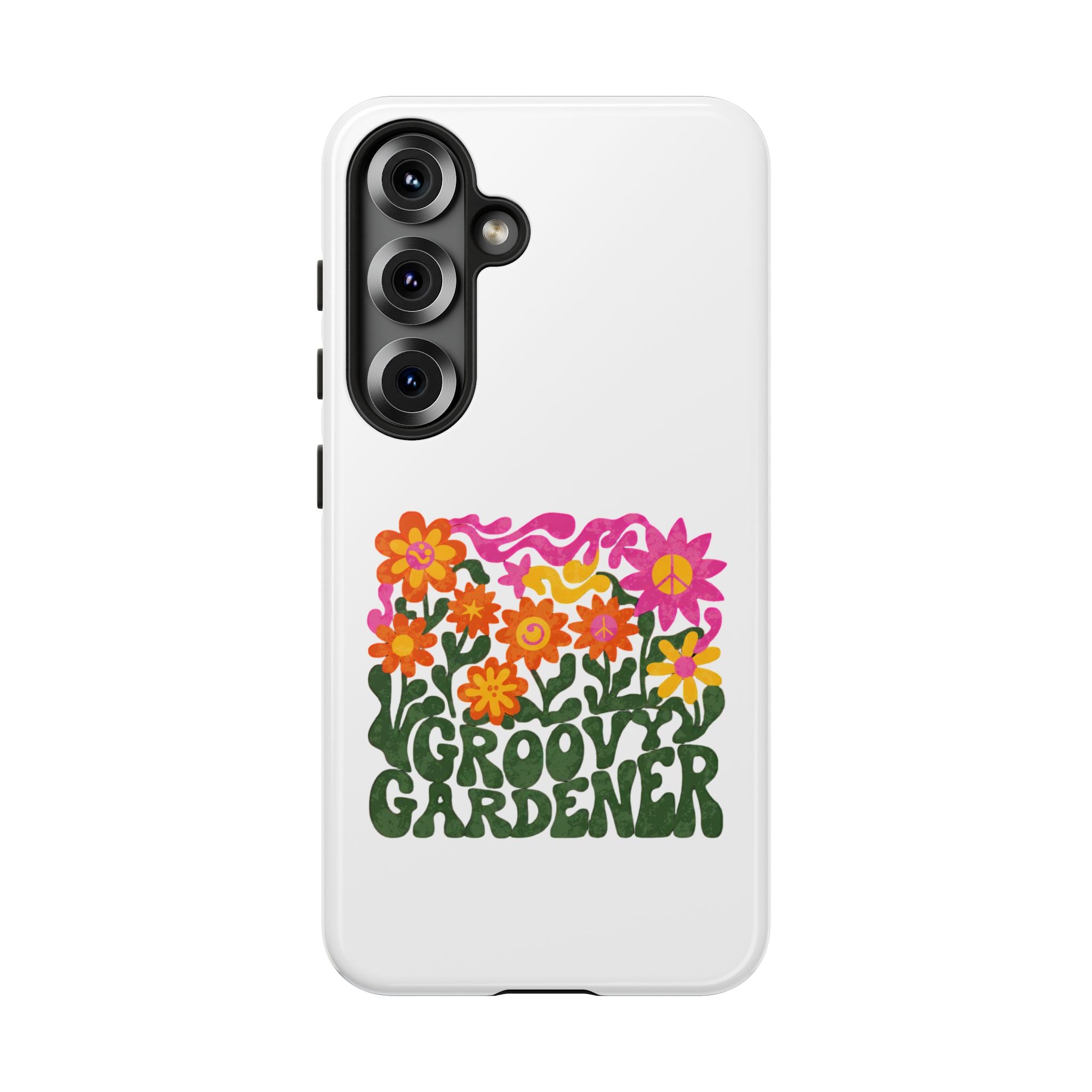 Groovy Gardener Phone Case - Retro Floral iPhone Cover