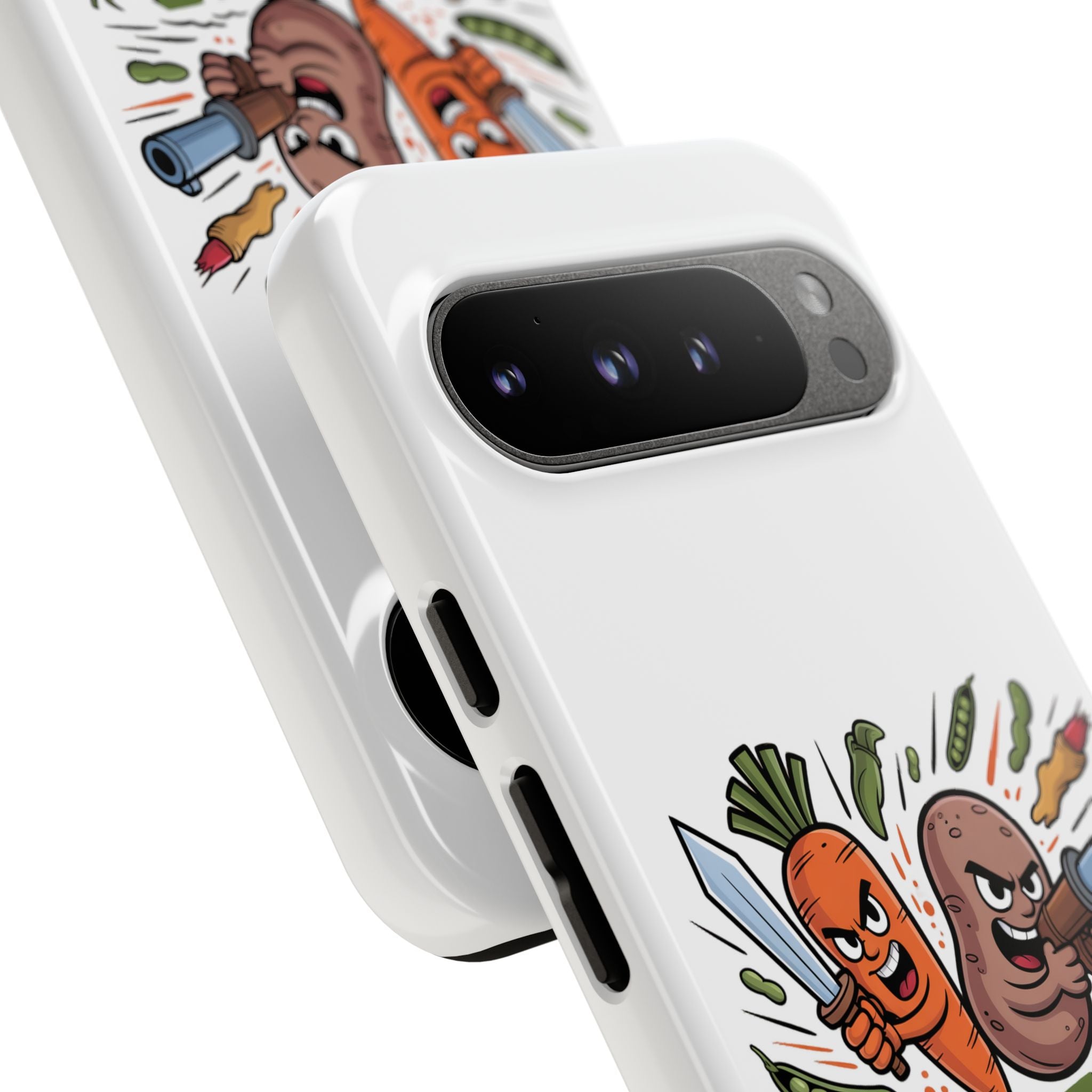Phone Case — 'Dig For Victory' Veggie Combat Garden Design
