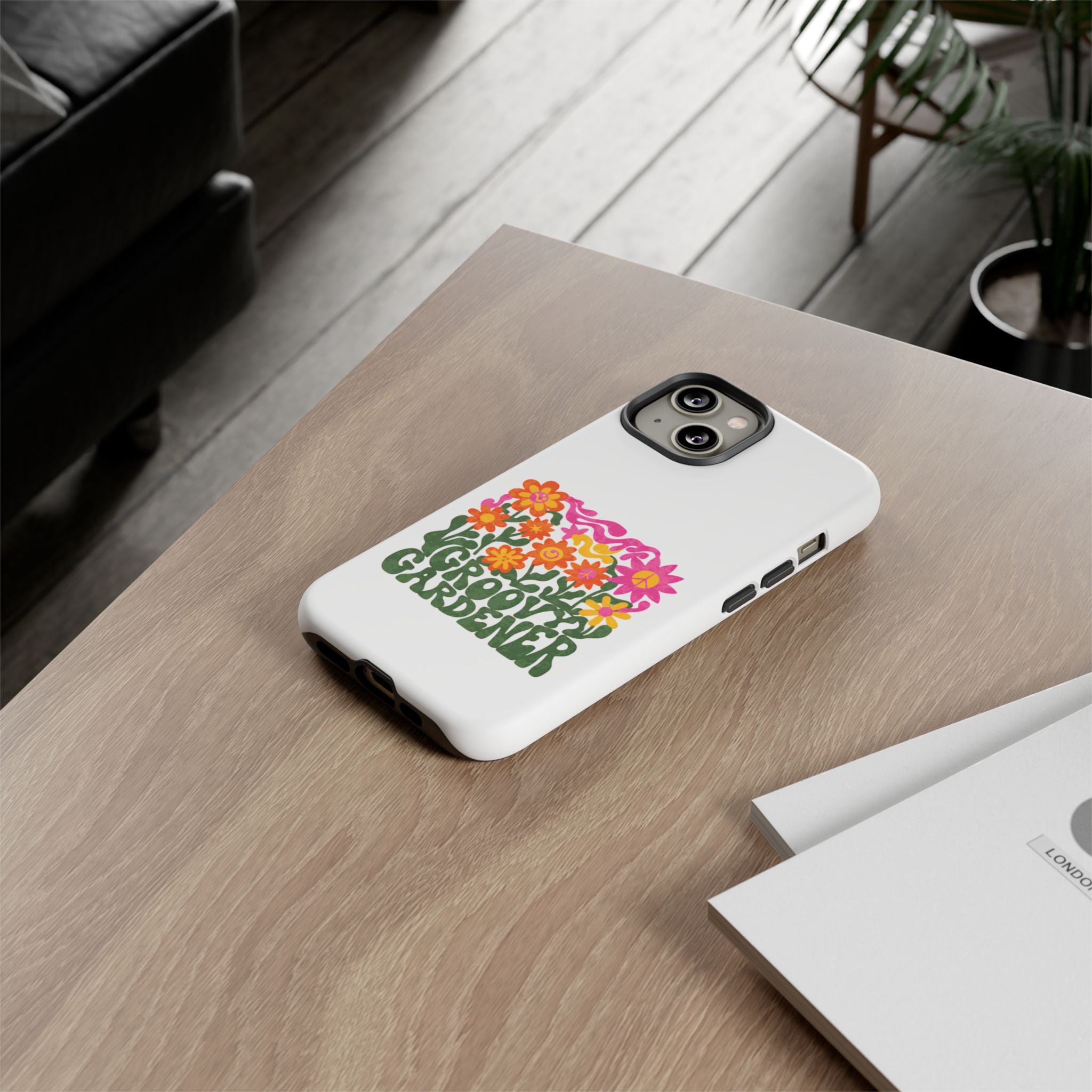 Groovy Gardener Phone Case - Retro Floral iPhone Cover