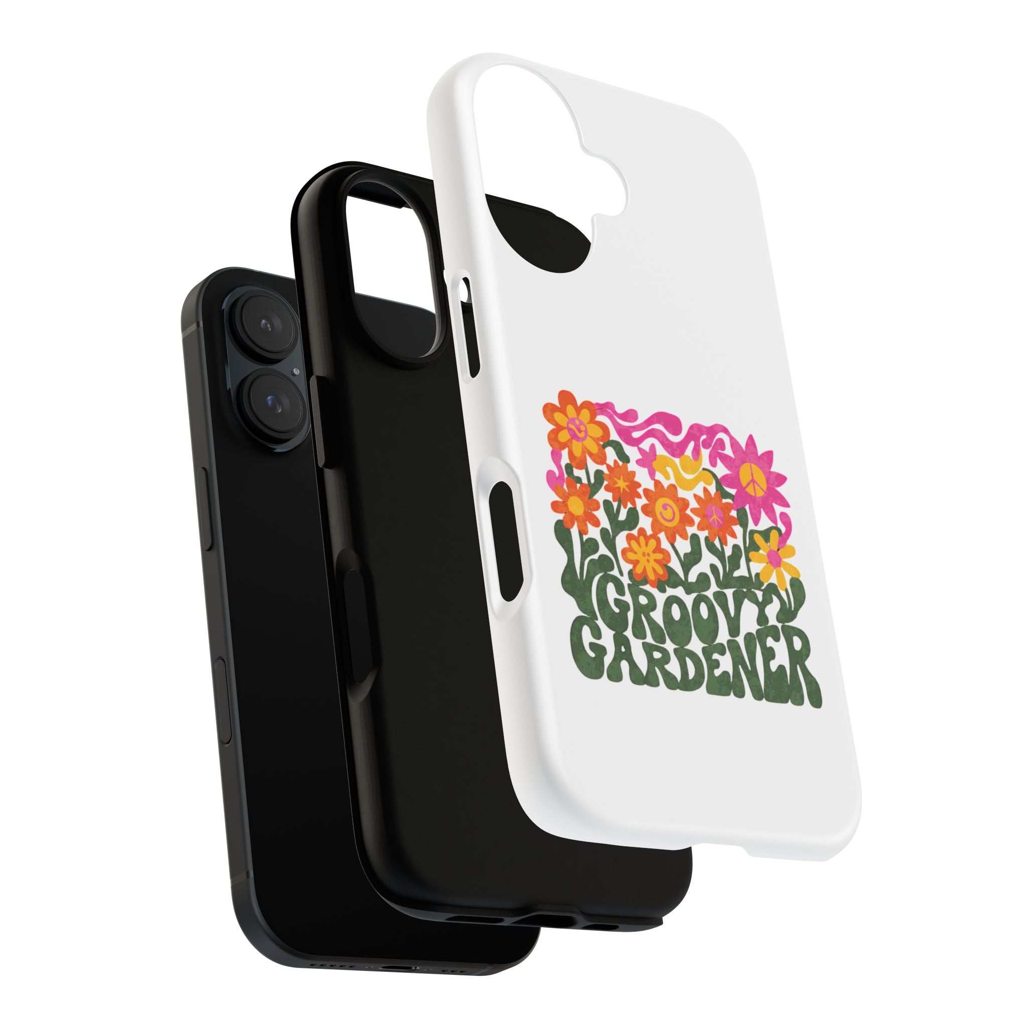 Groovy Gardener Phone Case - Retro Floral iPhone Cover