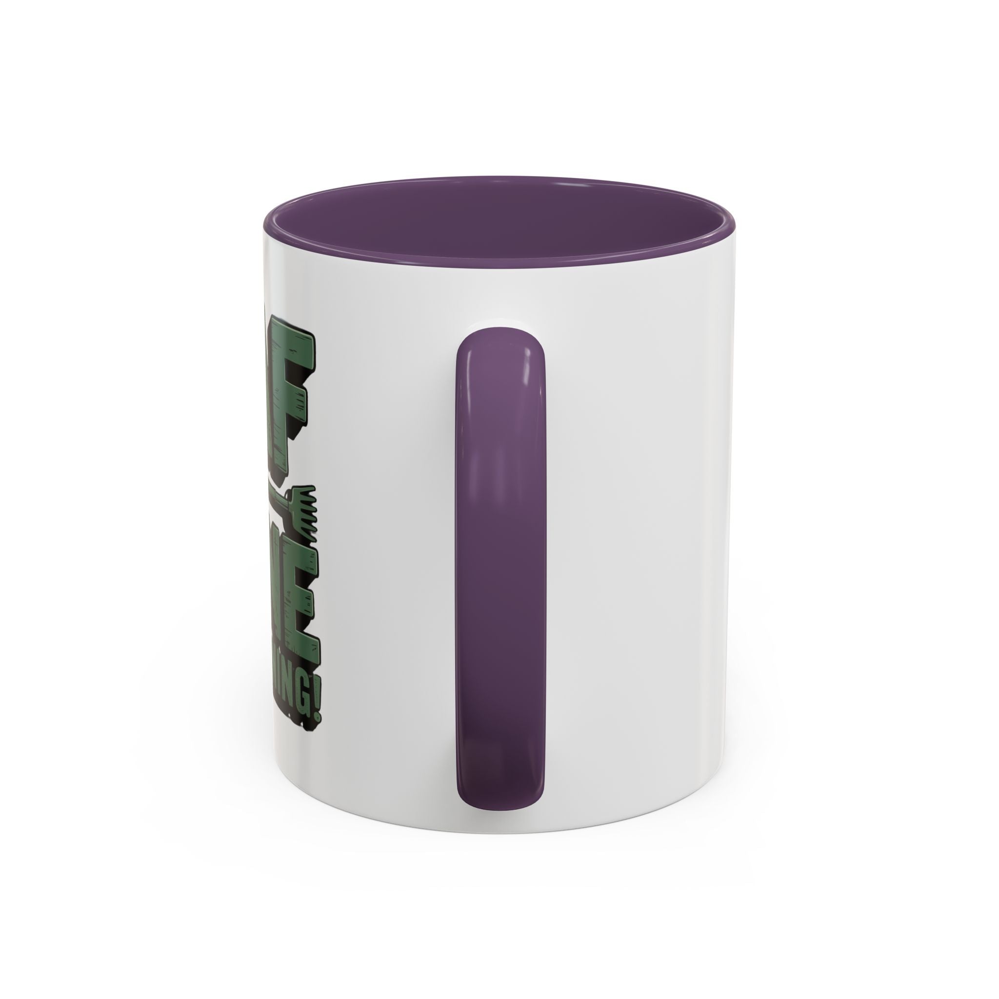 Gardening Mug — "Leaf Me Alone, I’m Gardening" Accent Coffee Cup