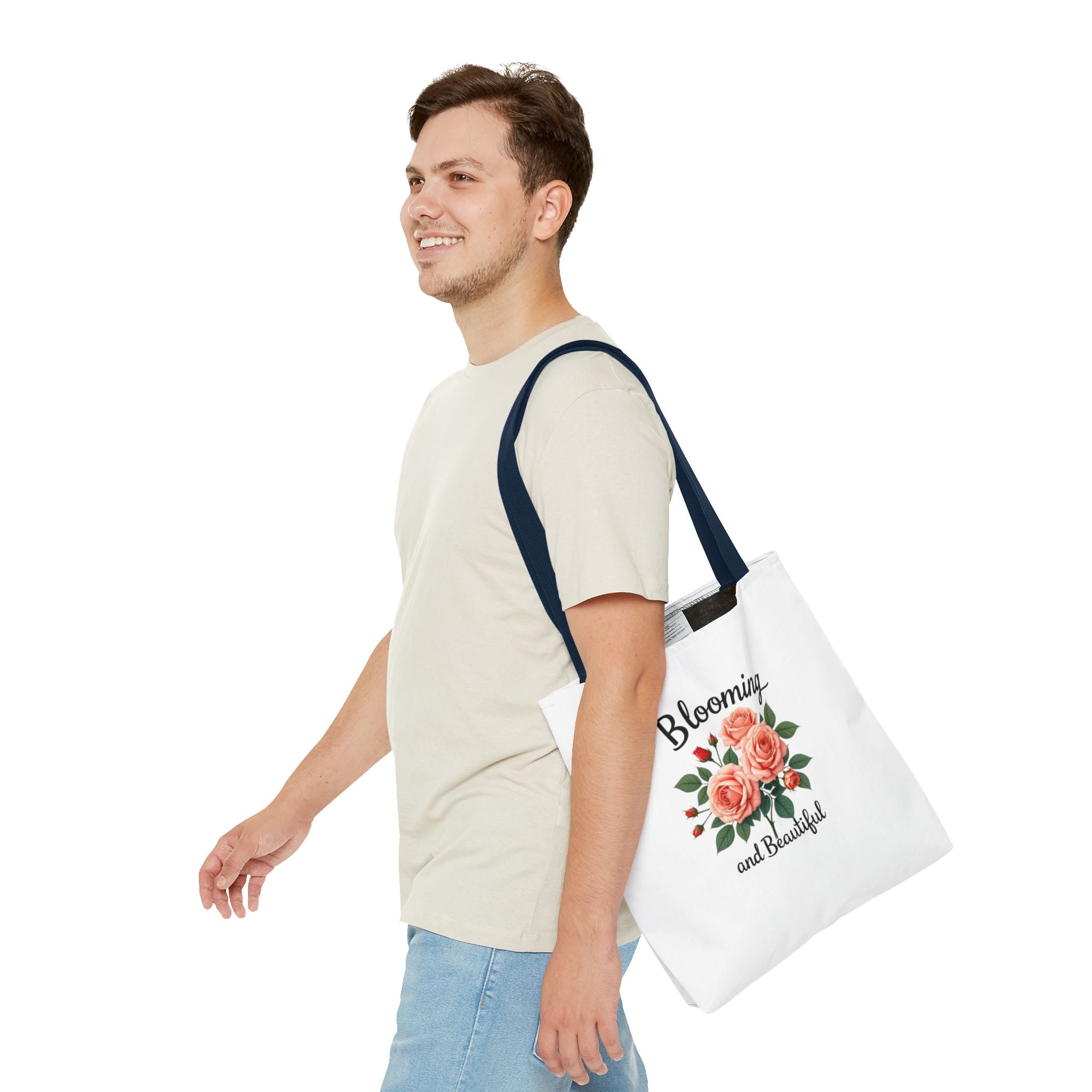 Blooming and Beautiful Floral Tote Bag