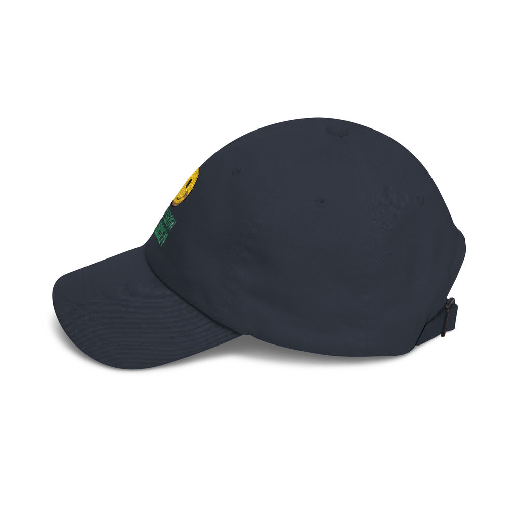 Dad Cap - 'Let’s Grow a Garden' Smiley Embroidered Hat