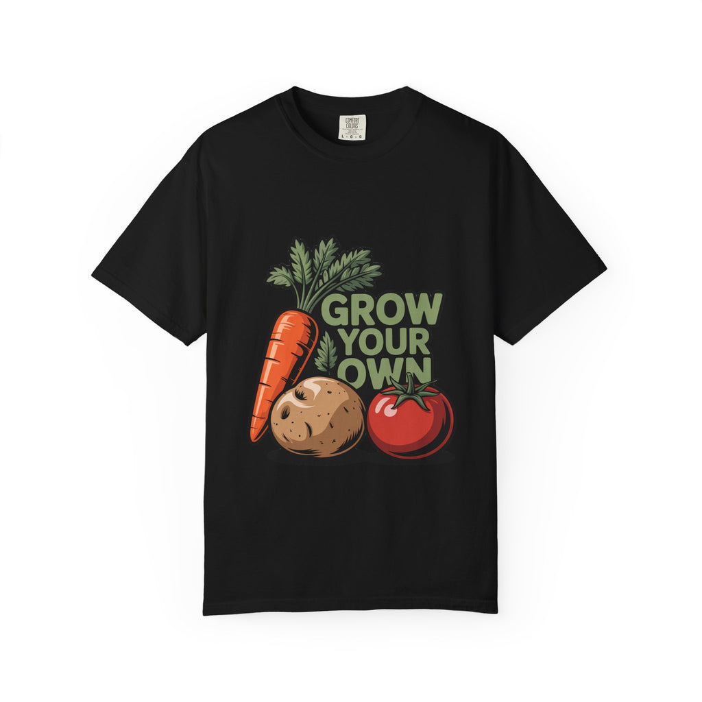 Grow Your Own T-Shirt — Gardening Veggies Graphic Tee