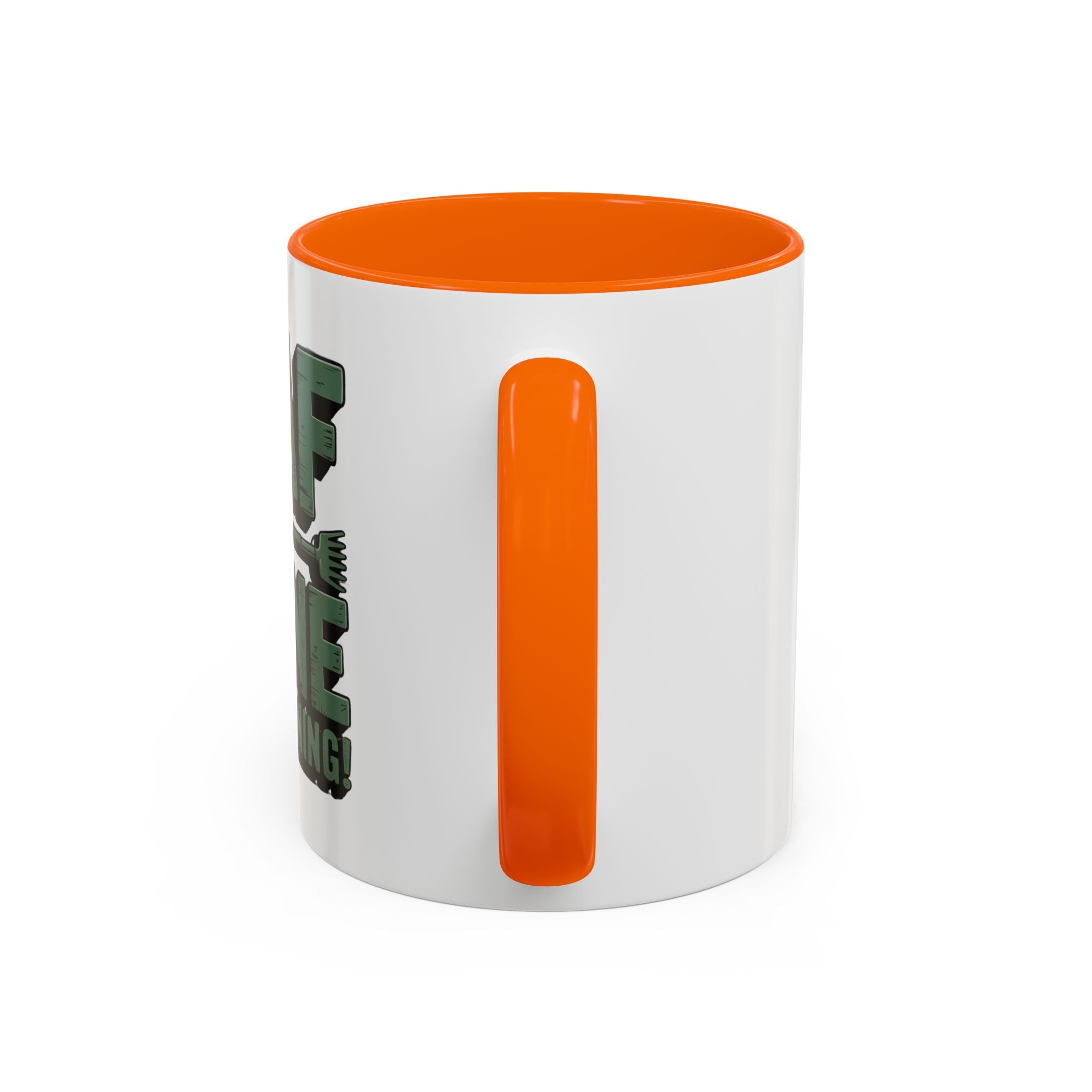 Gardening Mug — "Leaf Me Alone, I’m Gardening" Accent Coffee Cup