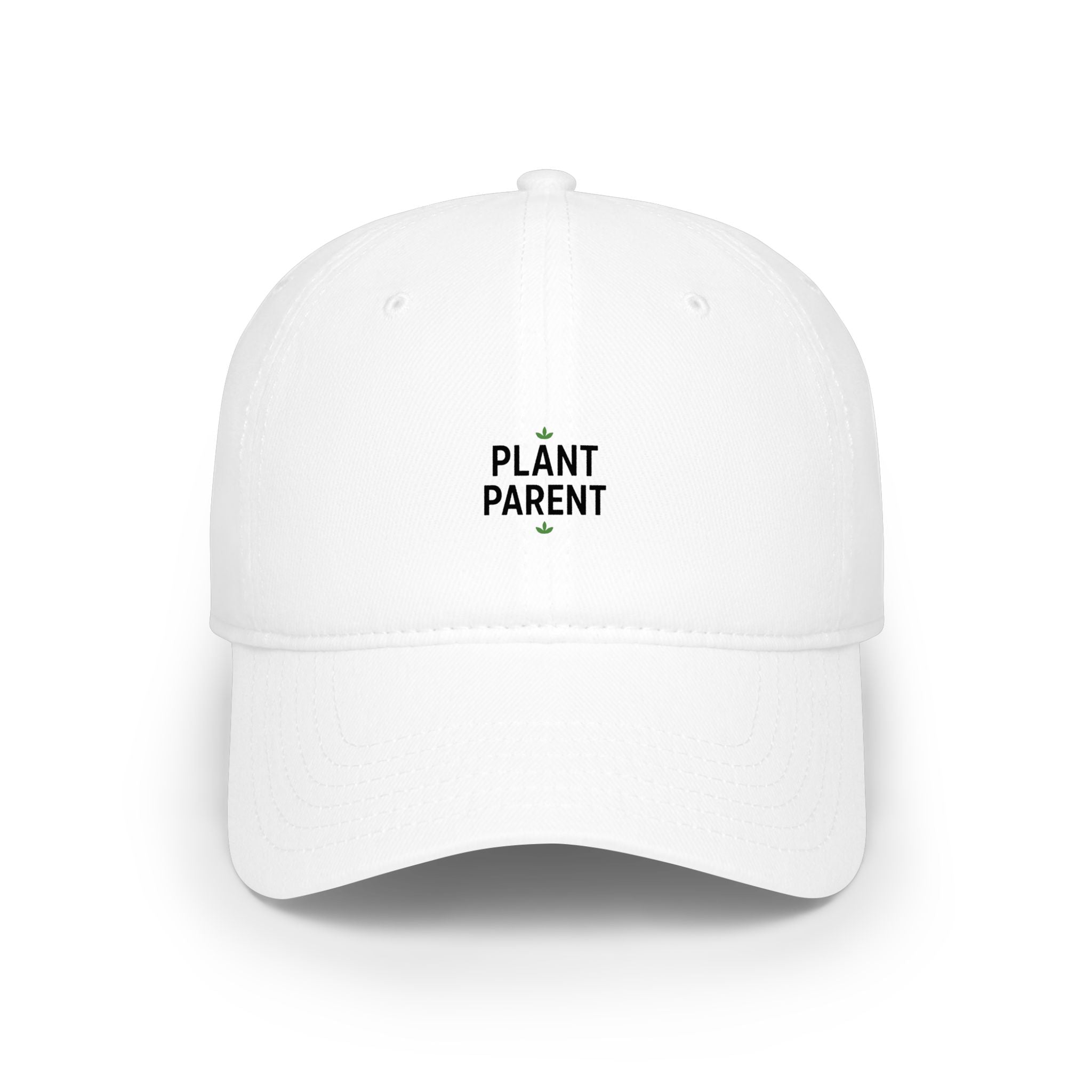 Plant Parent Baseball Cap — Minimal Embroidered Plant Parent Hat