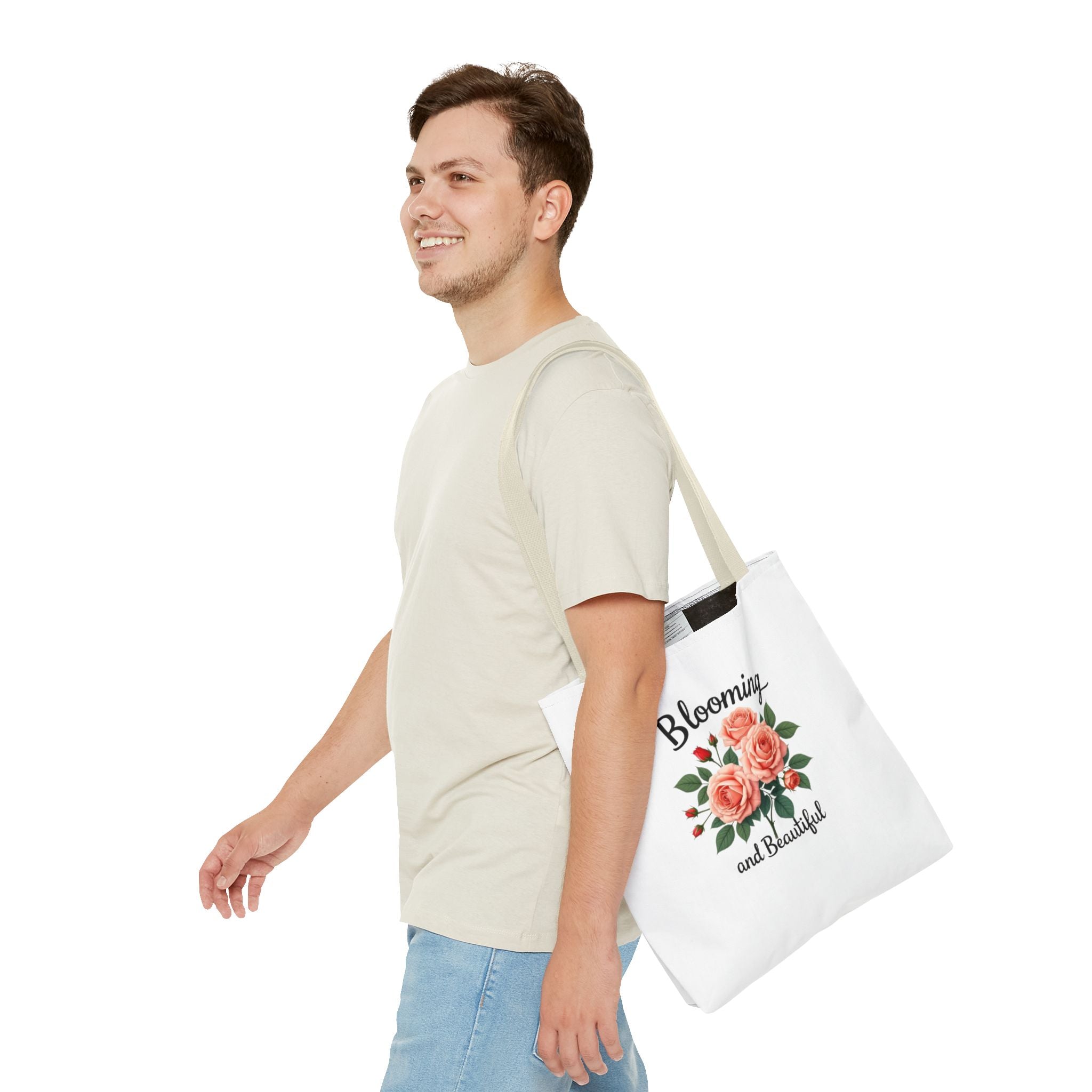 Blooming and Beautiful Floral Tote Bag