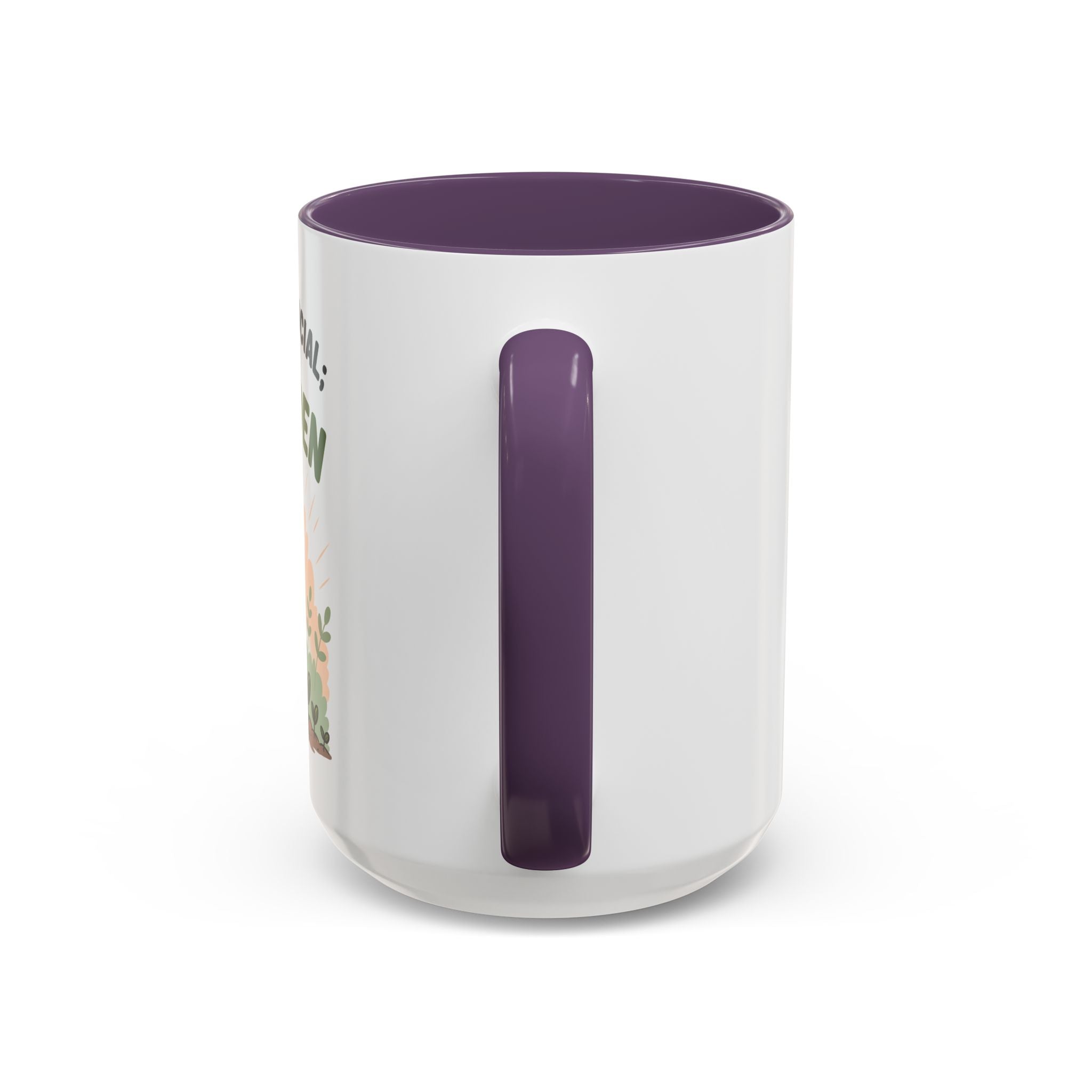 Pro-Garden Coffee Mug – "I'm Not Anti-Social; I'm Just Pro-Garden" Accent Mug