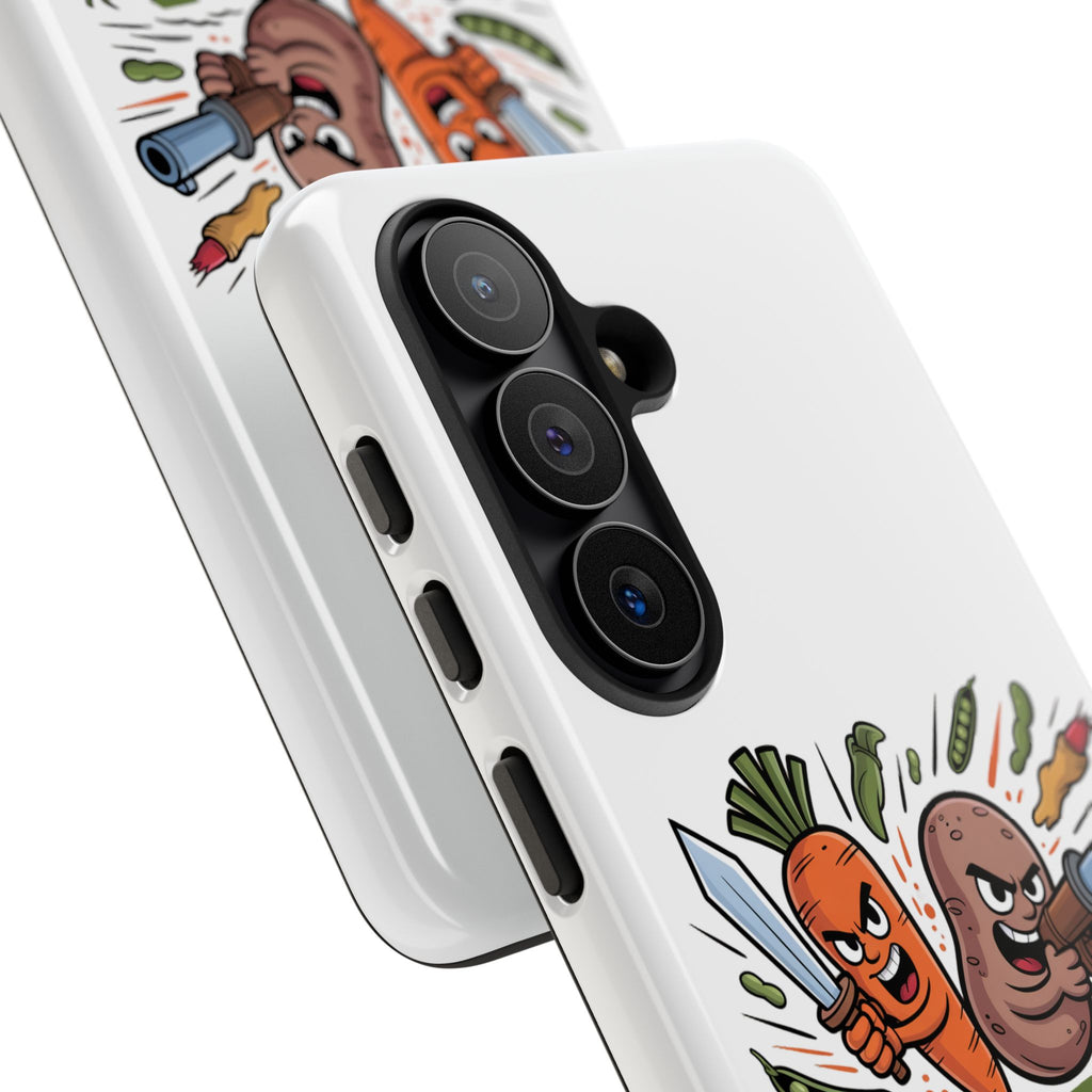 Phone Case — 'Dig For Victory' Veggie Combat Garden Design