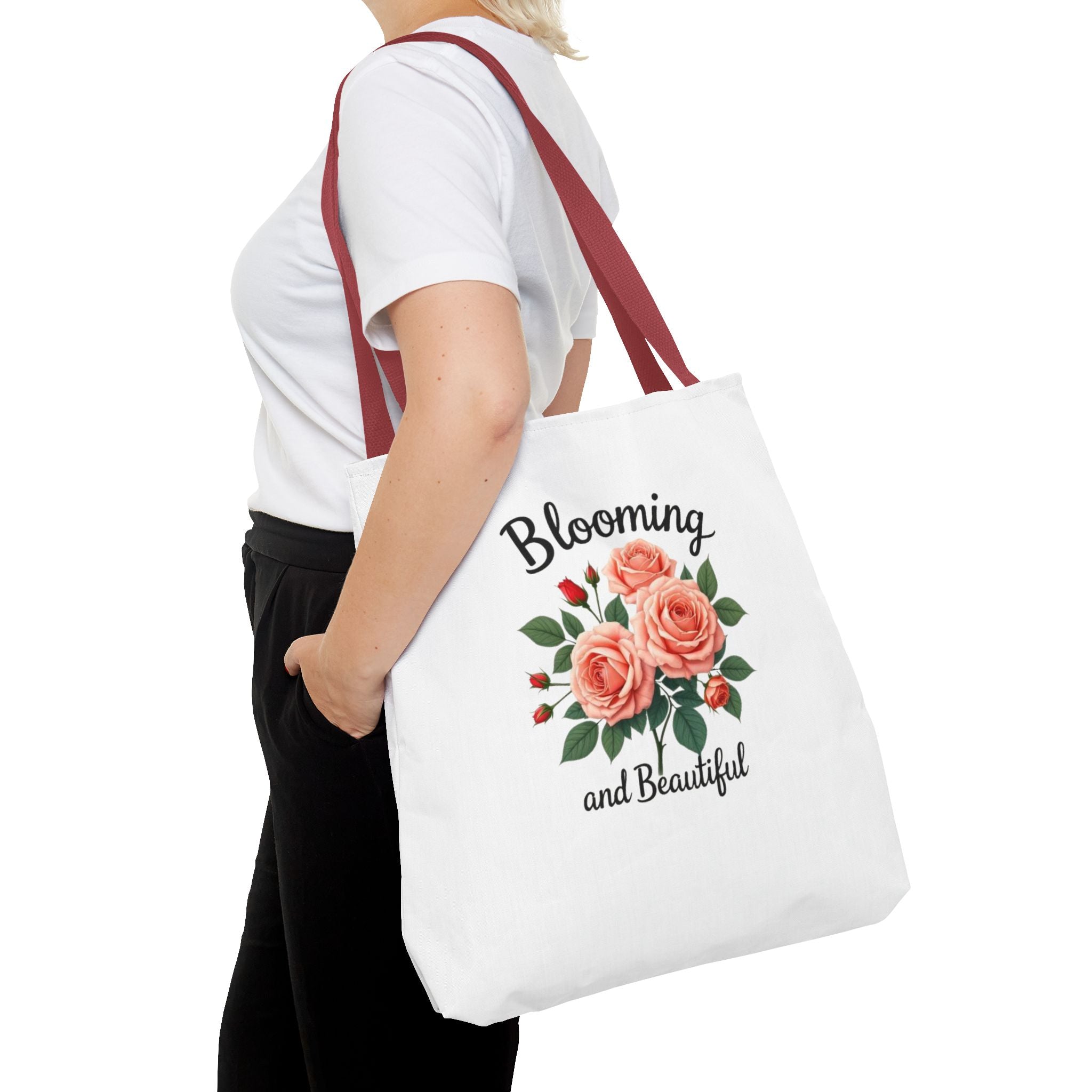 Blooming and Beautiful Floral Tote Bag