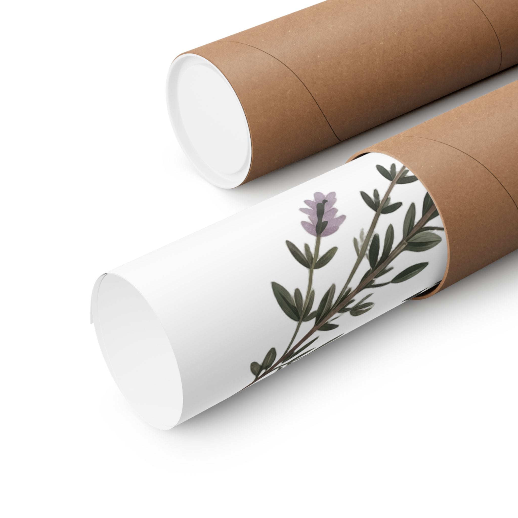 Thyme to Relax Botanical Poster — Calming Kitchen or Spa Wall Art
