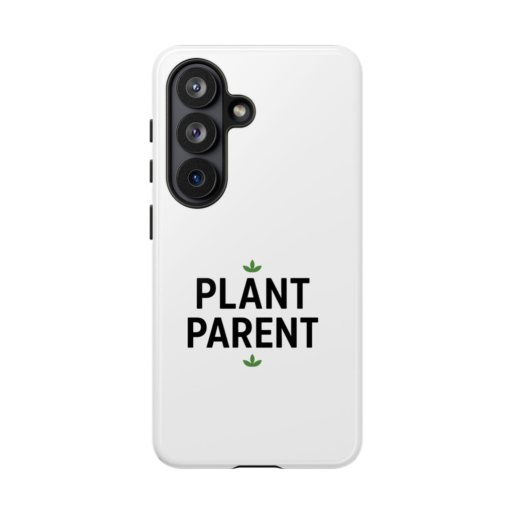 Plant Parent Tough Phone Case – Minimalist Plant Lover Protective Cover
