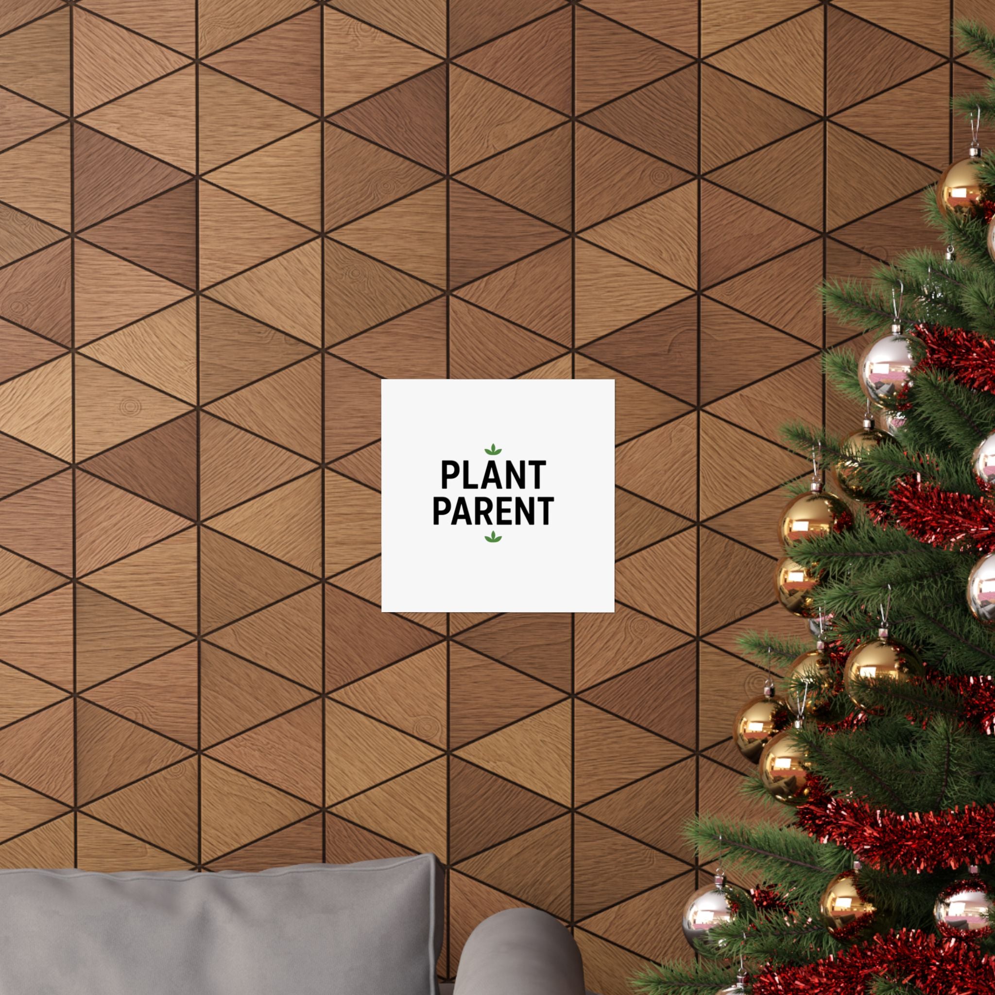 Plant Parent Poster — Minimalist Matte Vertical Wall Art
