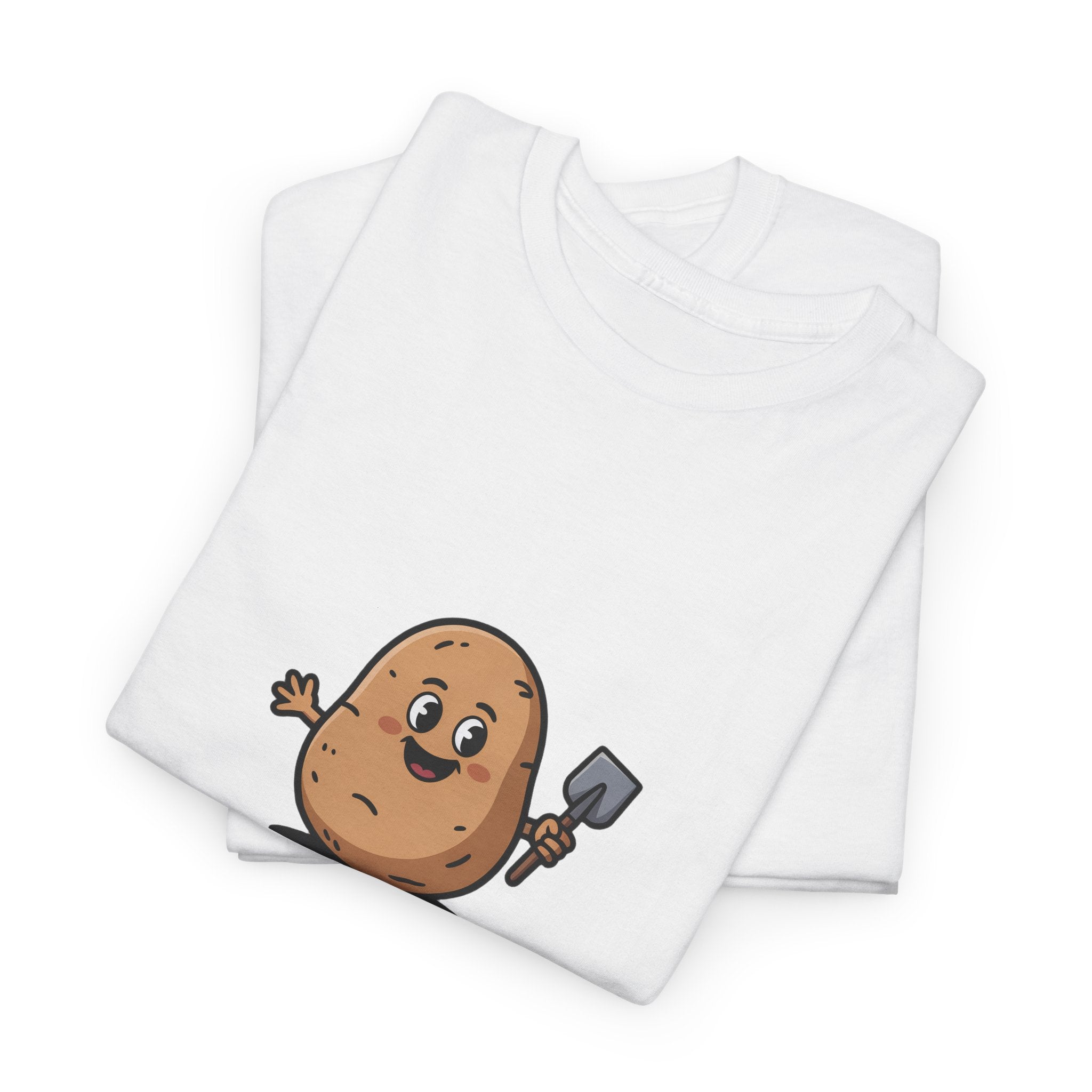 T-Shirt — "Potato Digging Love" Cute Gardening Veggie Tee