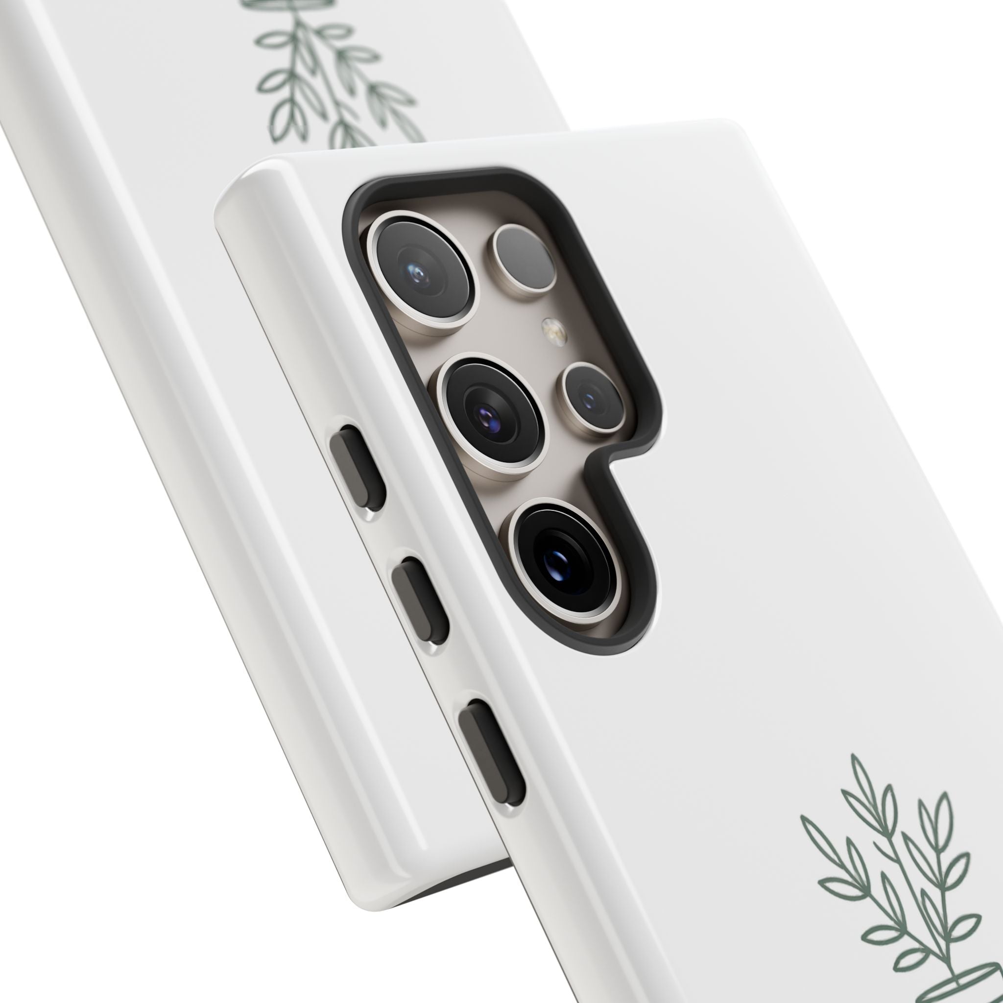 Phone Case — 'gardening addict' Minimal Plant Design