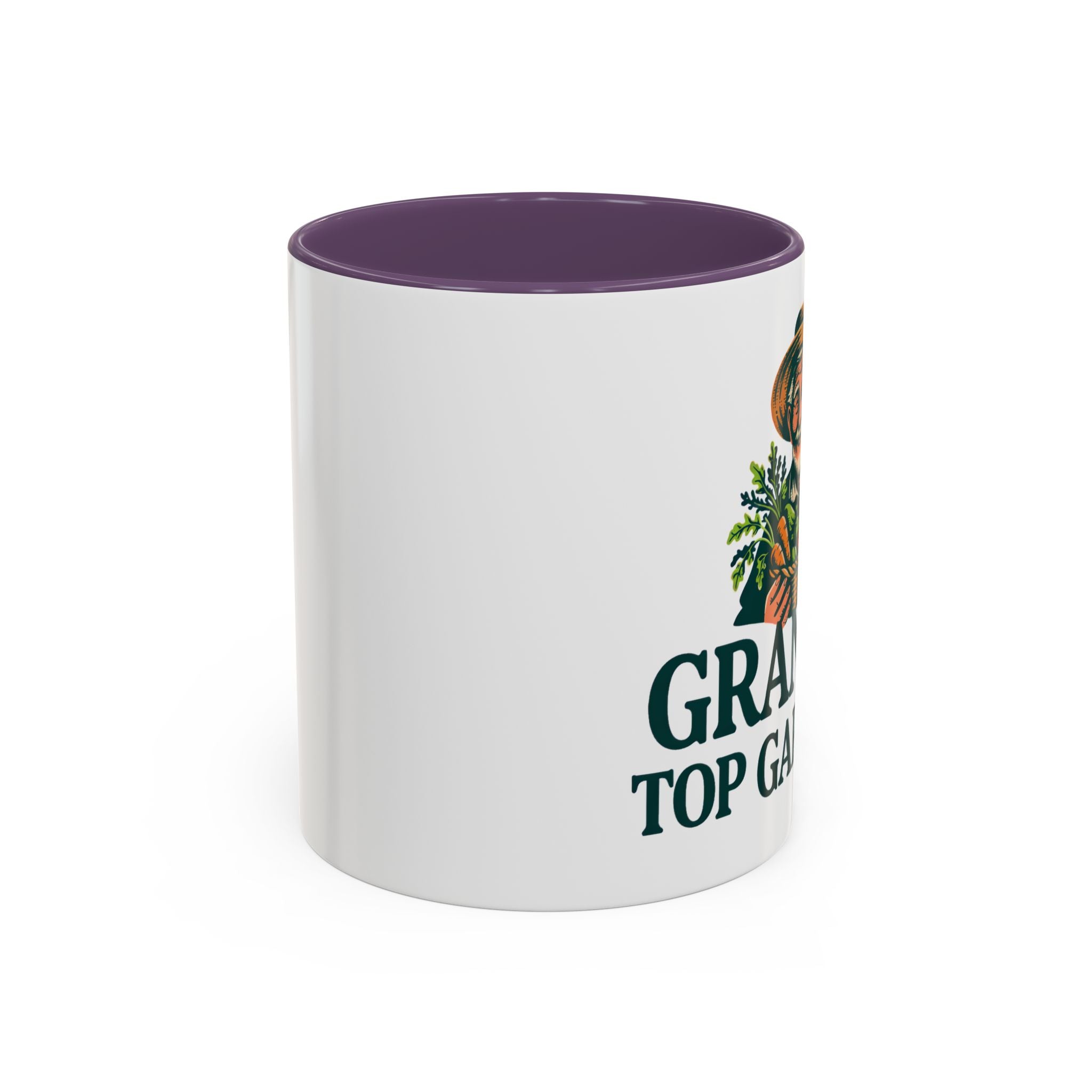 Grandad Top Gardener Accent Coffee Mug — 11/15oz Gift for Gardeners