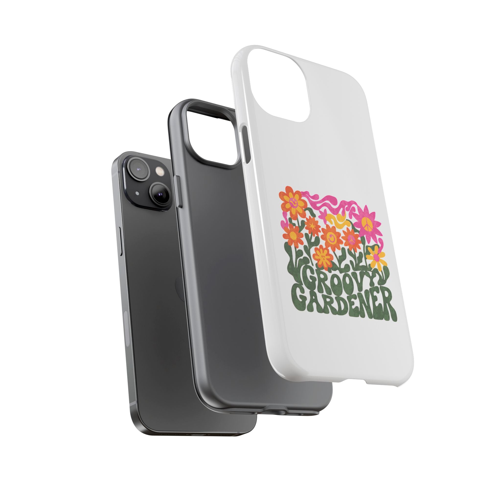 Groovy Gardener Phone Case - Retro Floral iPhone Cover