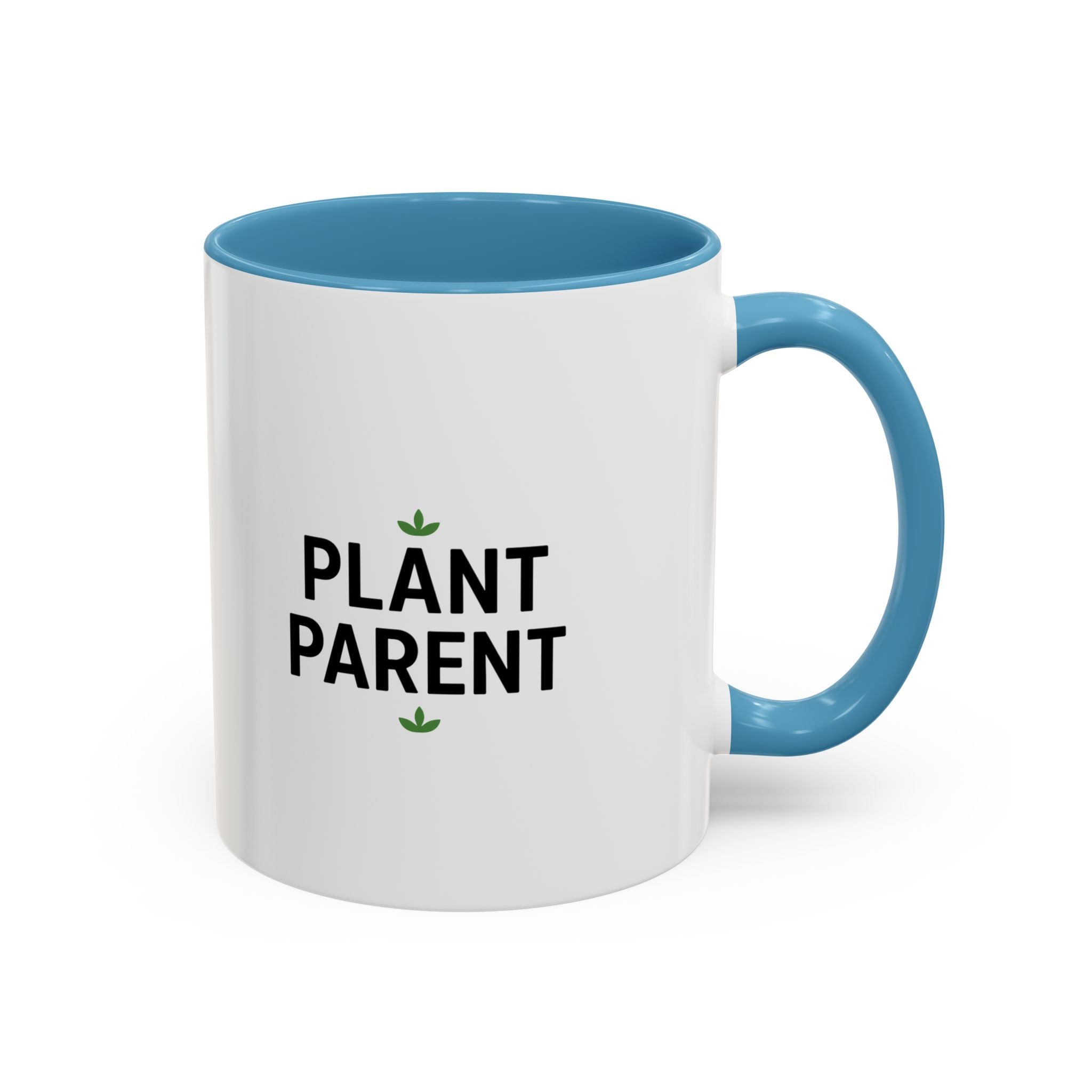 Plant Parent Accent Coffee Mug — Cute Green Houseplant Gift (11/15oz)