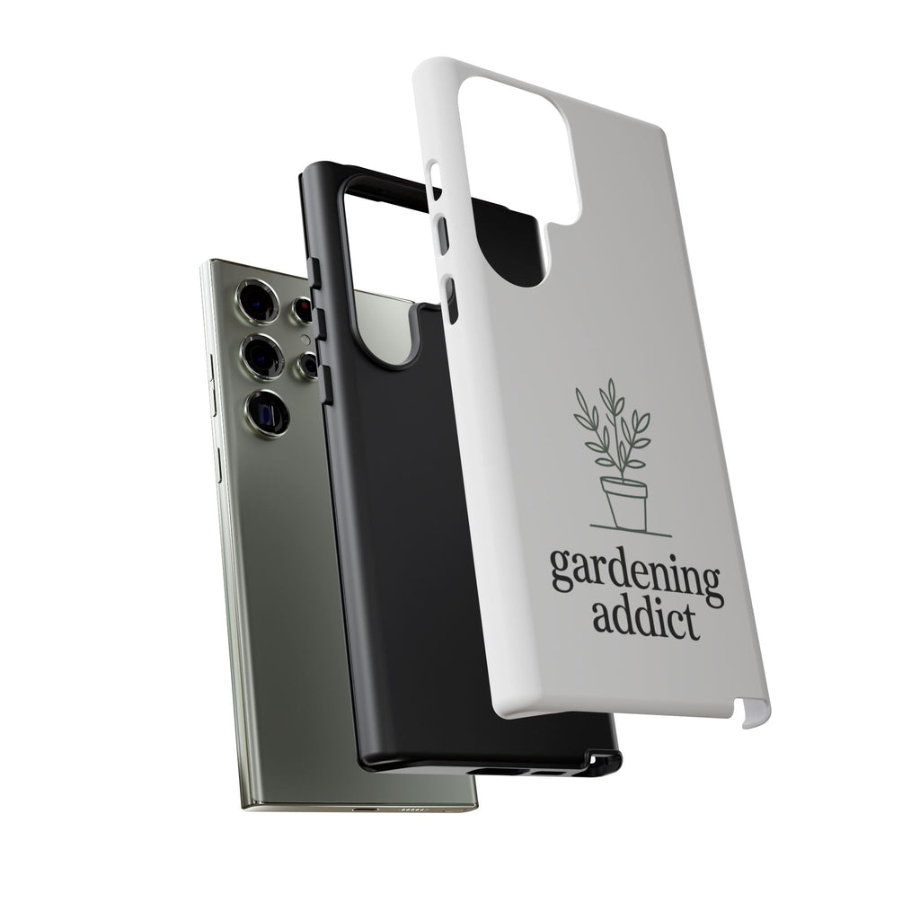 Phone Case — 'gardening addict' Minimal Plant Design