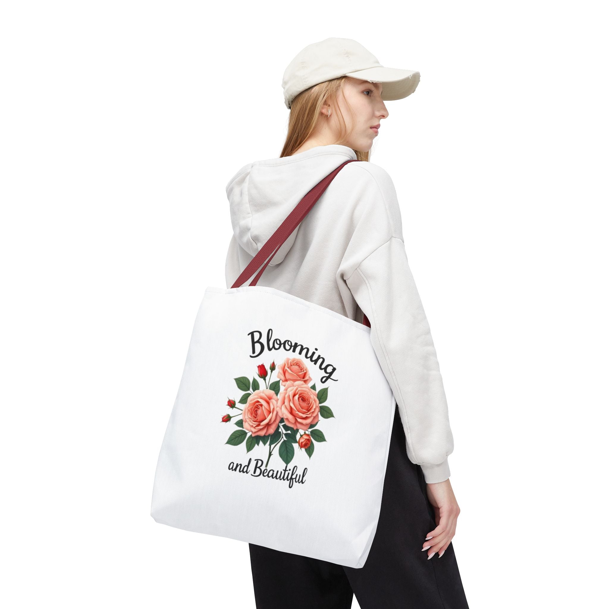 Blooming and Beautiful Floral Tote Bag