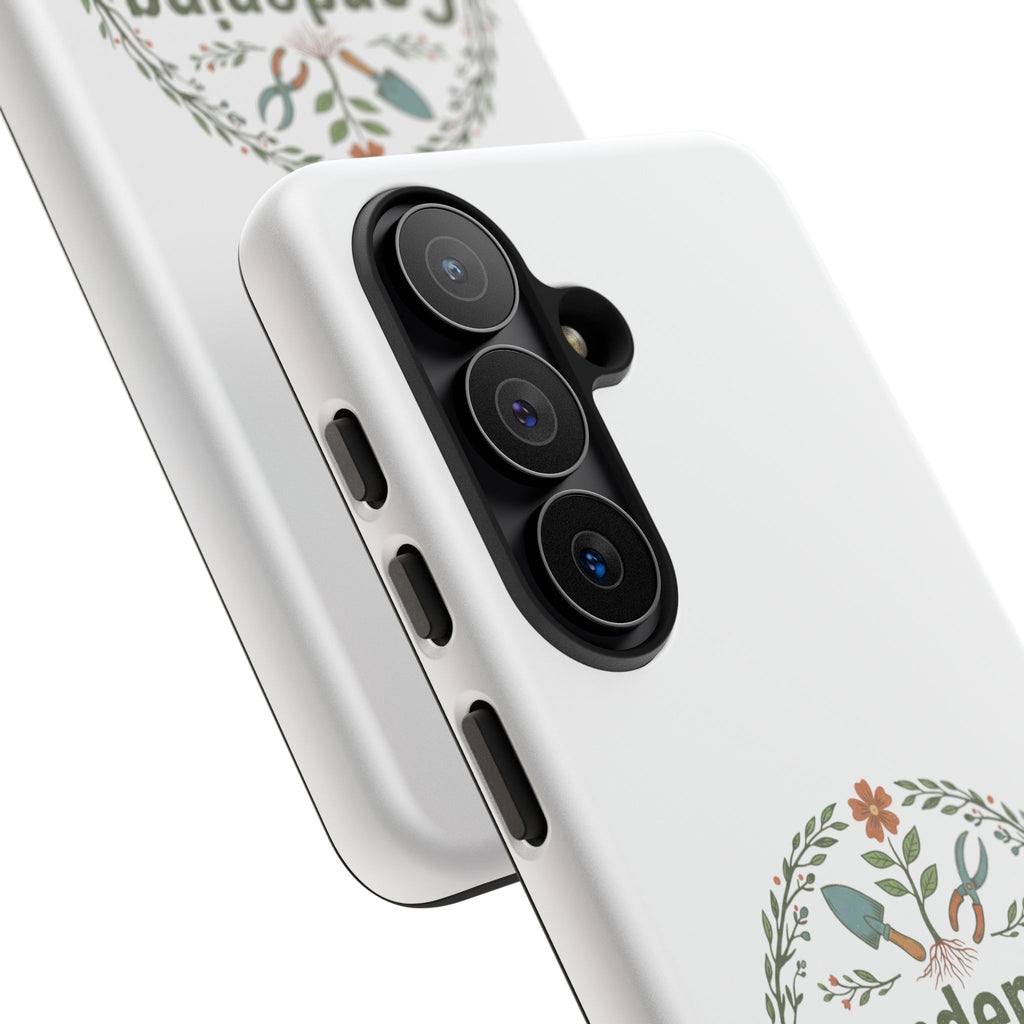 Phone Case — Gardening Addict "Plant • Grow • Repeat" Floral Garden Phone Cover