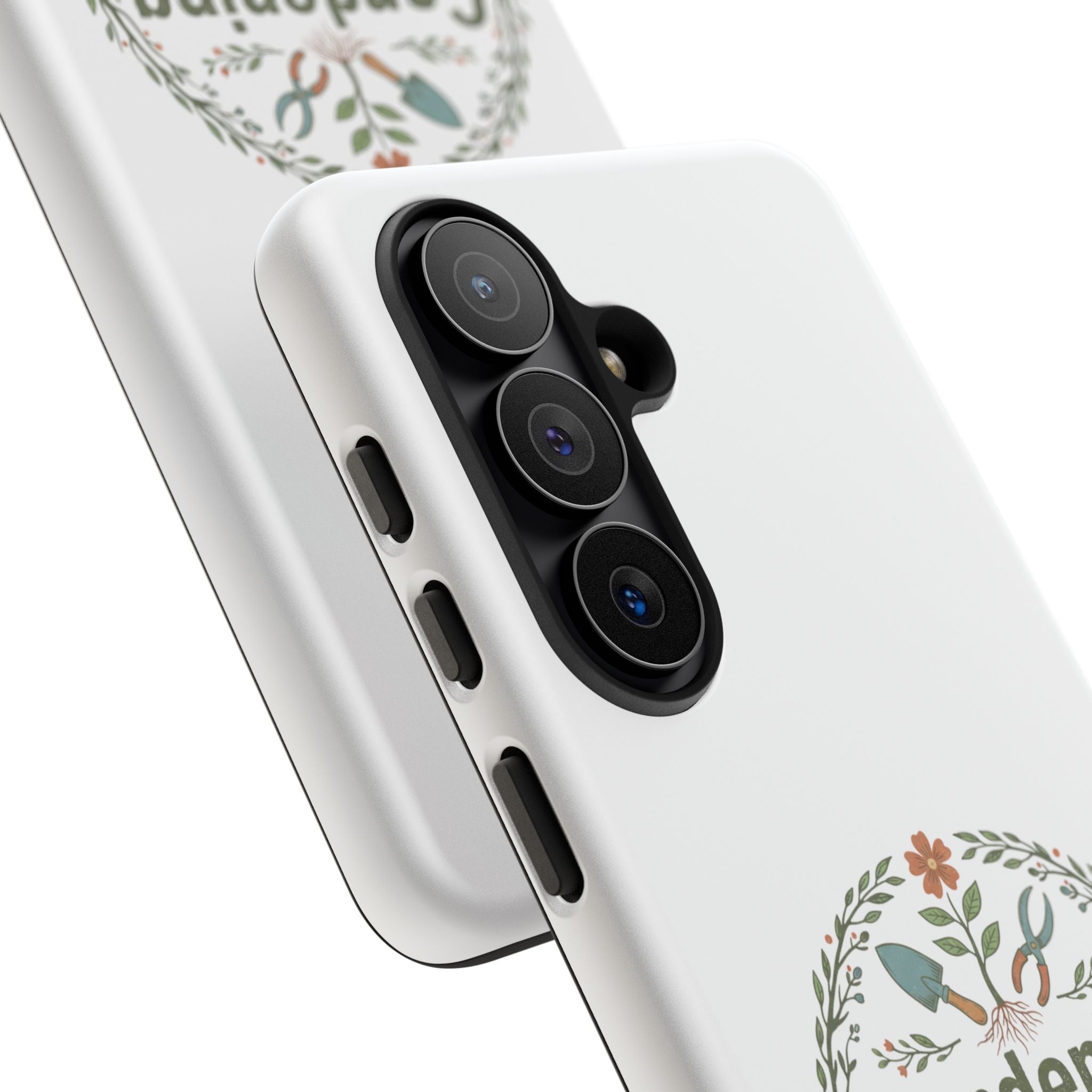 Phone Case — Gardening Addict "Plant • Grow • Repeat" Floral Garden Phone Cover
