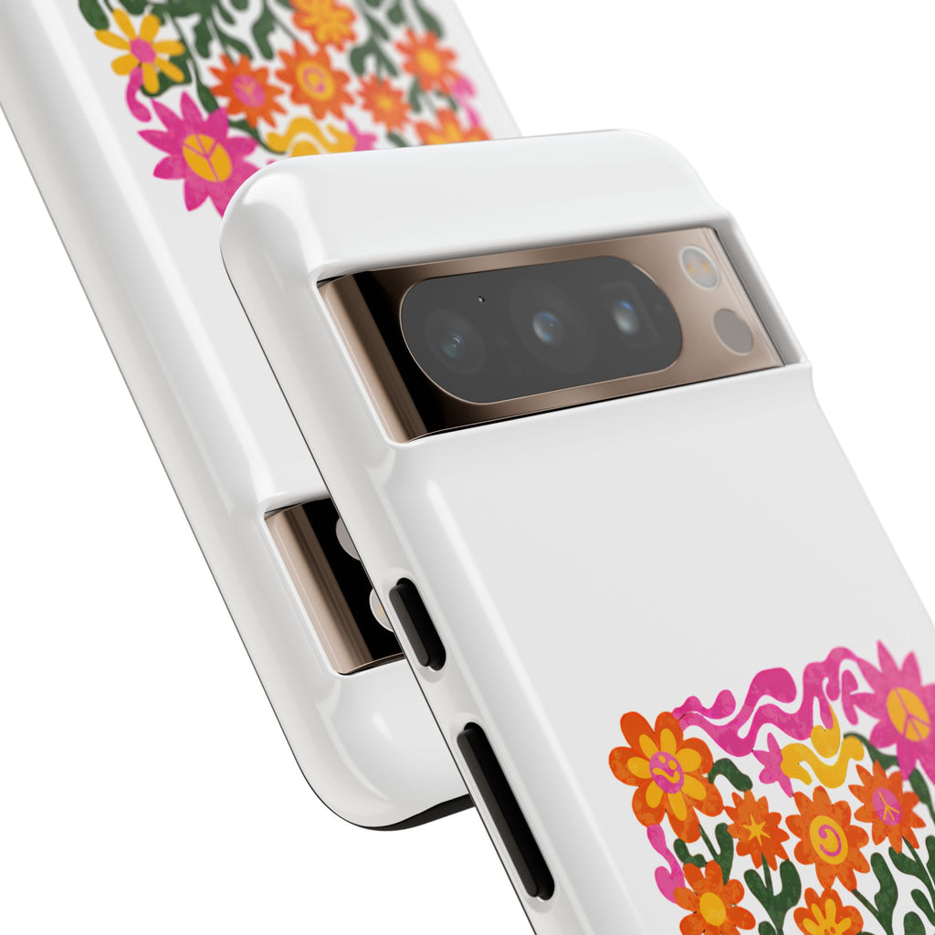 Groovy Gardener Phone Case - Retro Floral iPhone Cover