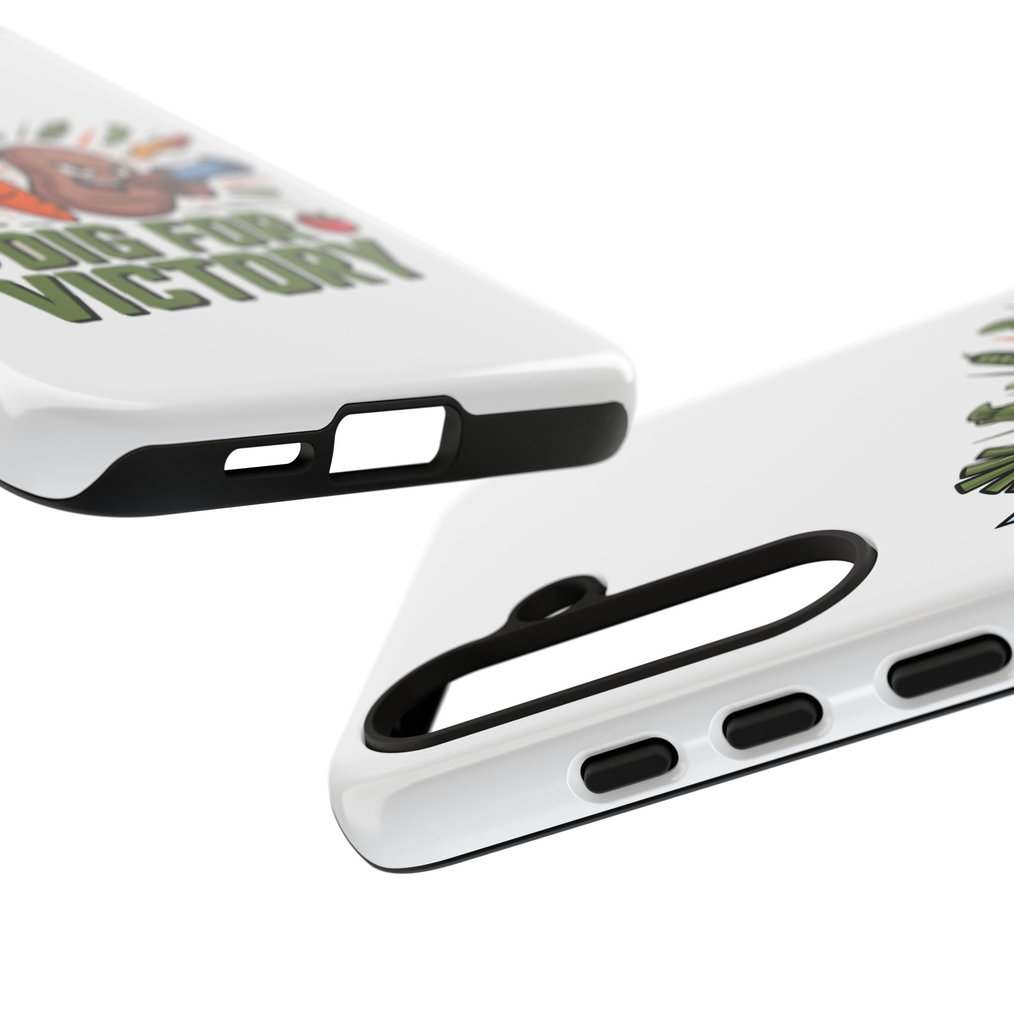 Phone Case — 'Dig For Victory' Veggie Combat Garden Design