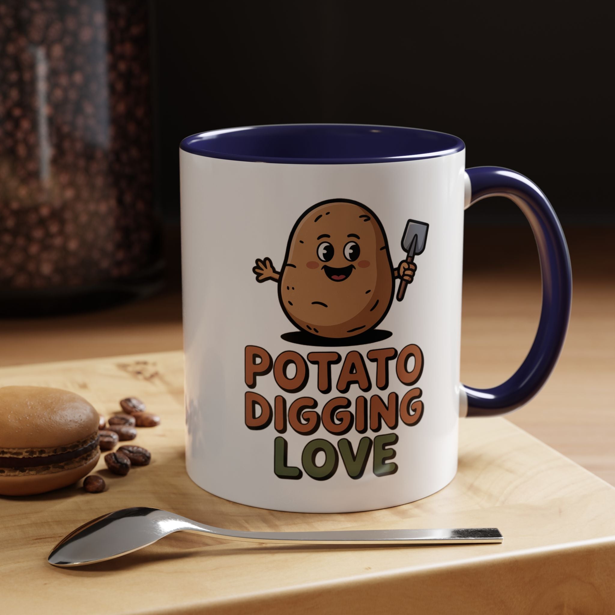 Potato Digging Love Coffee Mug — Cute Gardening Mug (11/15oz)