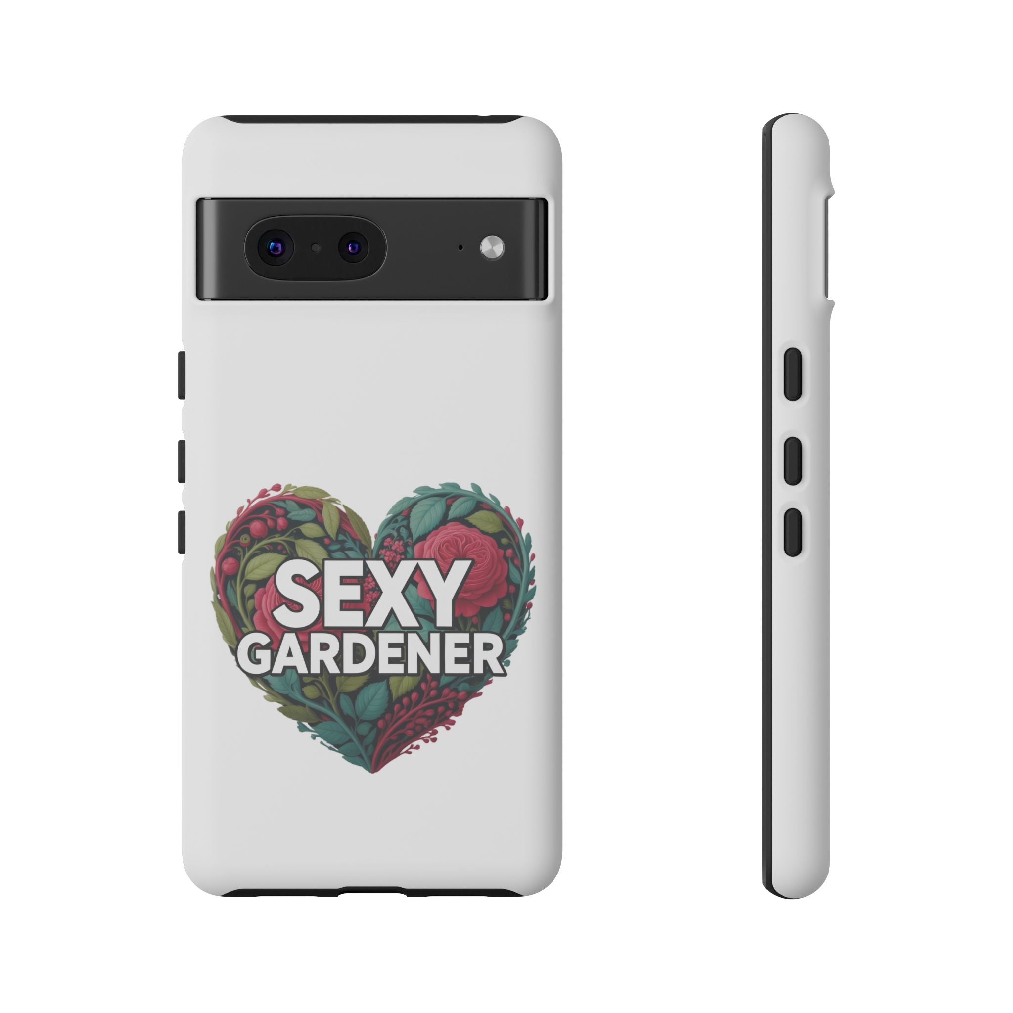 Sexy Gardener Phone Case — Floral Heart Garden Lover Tough Case