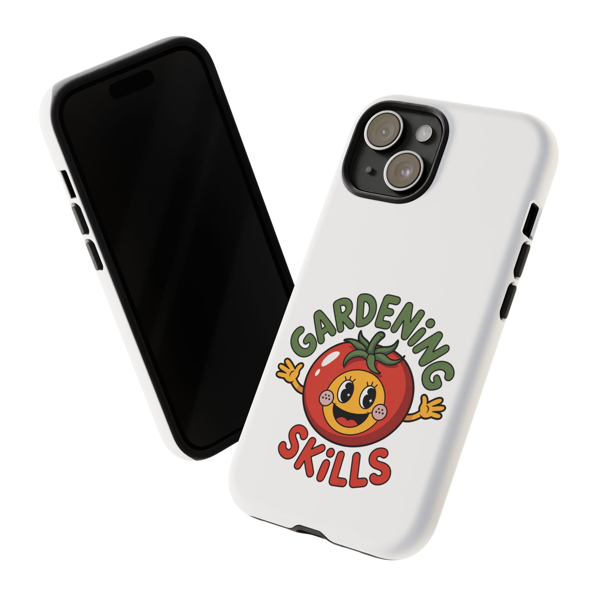 Gardening Skills Phone Case — Cute Tomato Plant Lover Protective Cover
