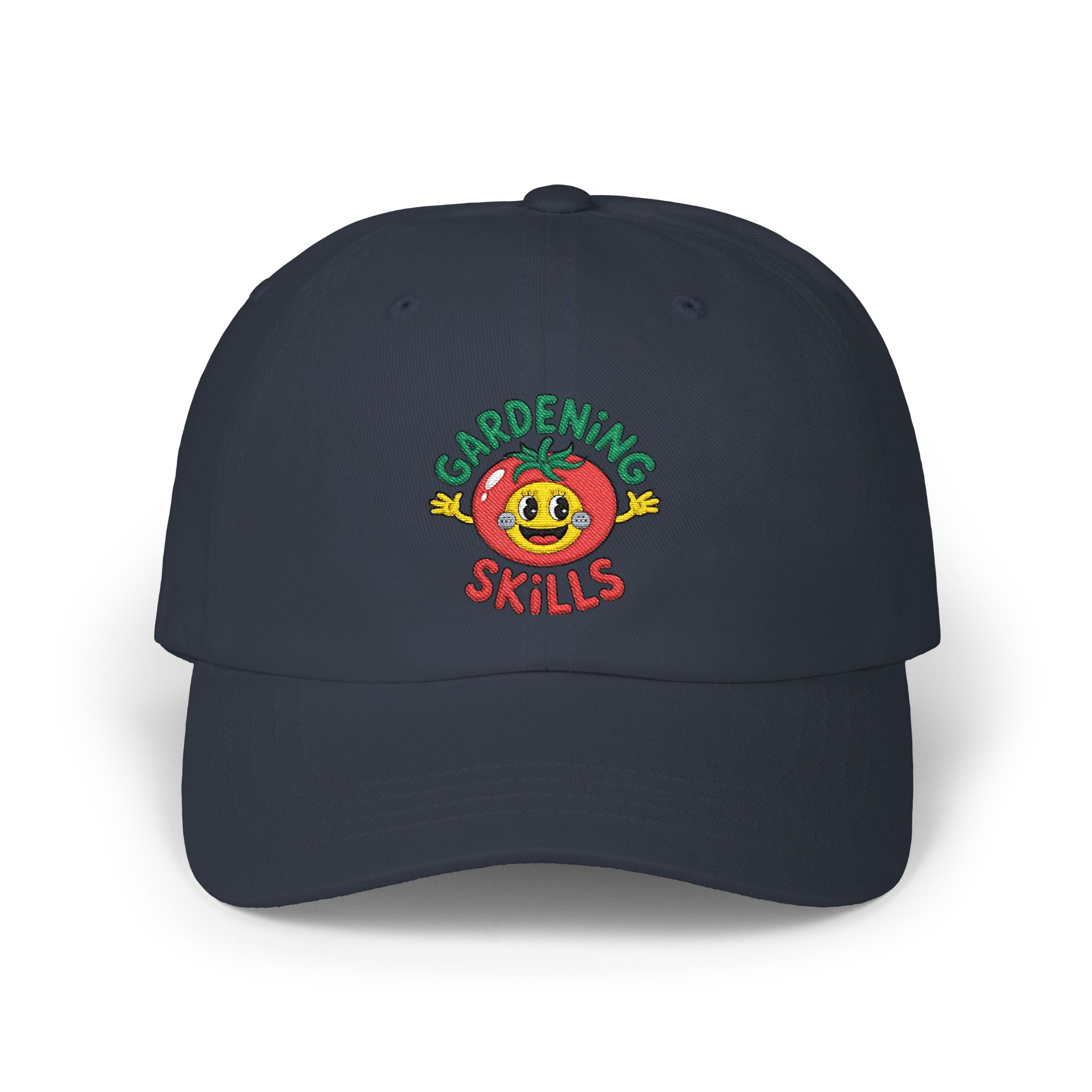 Gardening Skills Dad Cap — Embroidered Tomato Hat for Gardeners
